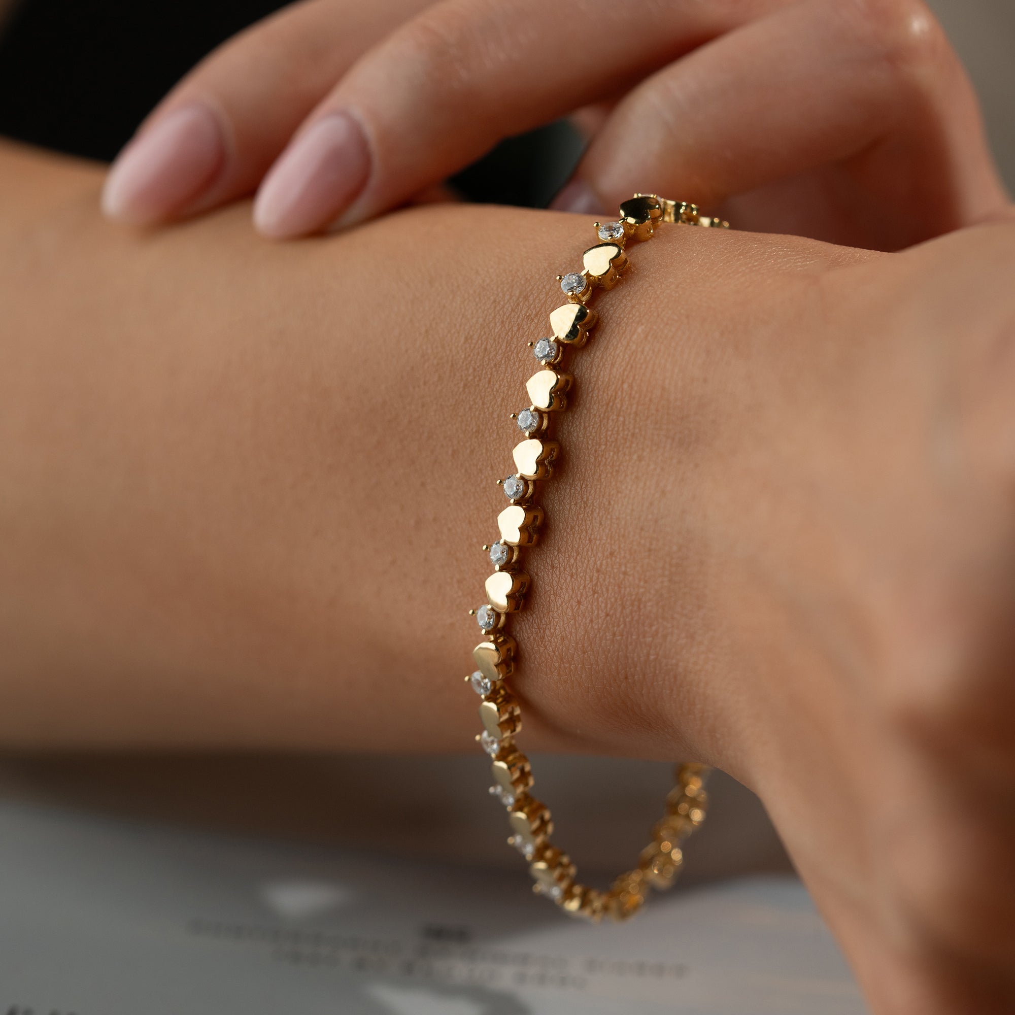 LOVE SHINE ARMBAND | 925 SILBER