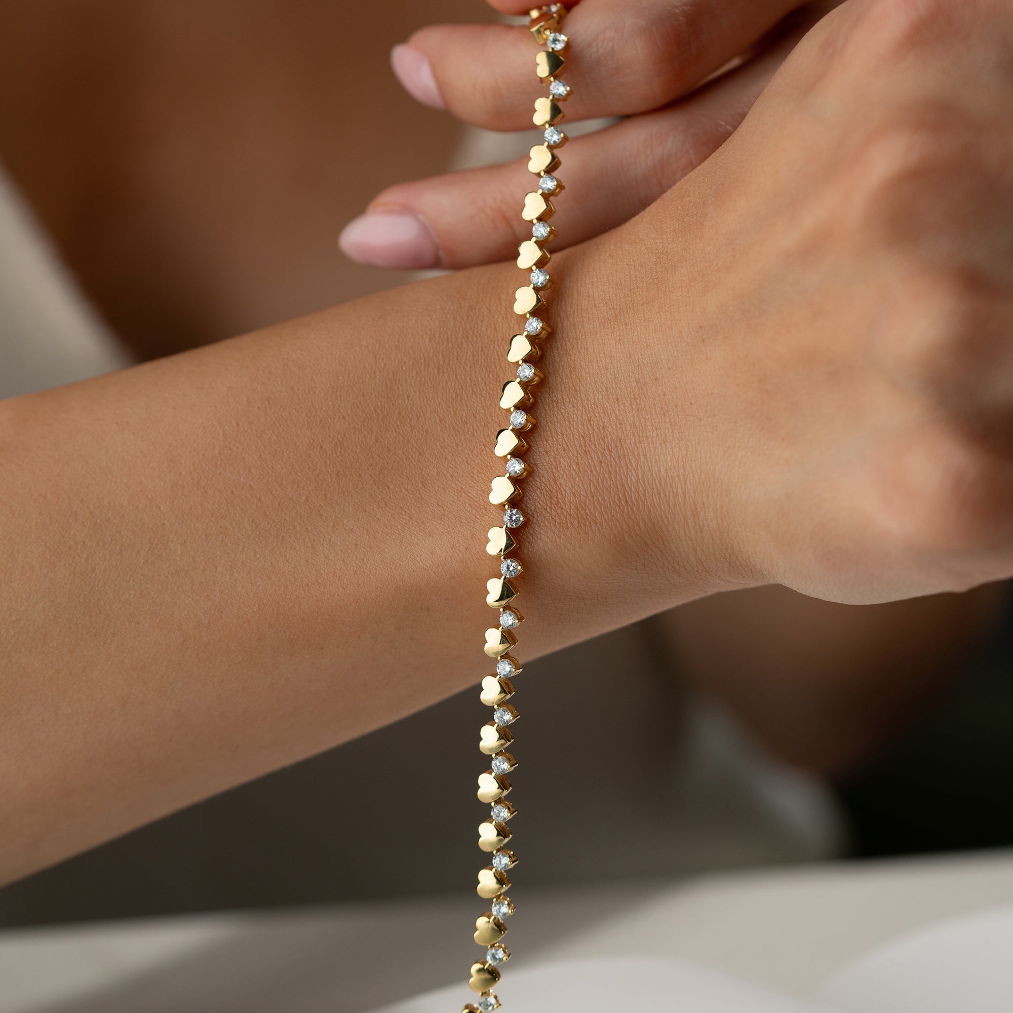 LOVE SHINE ARMBAND | 925 SILBER