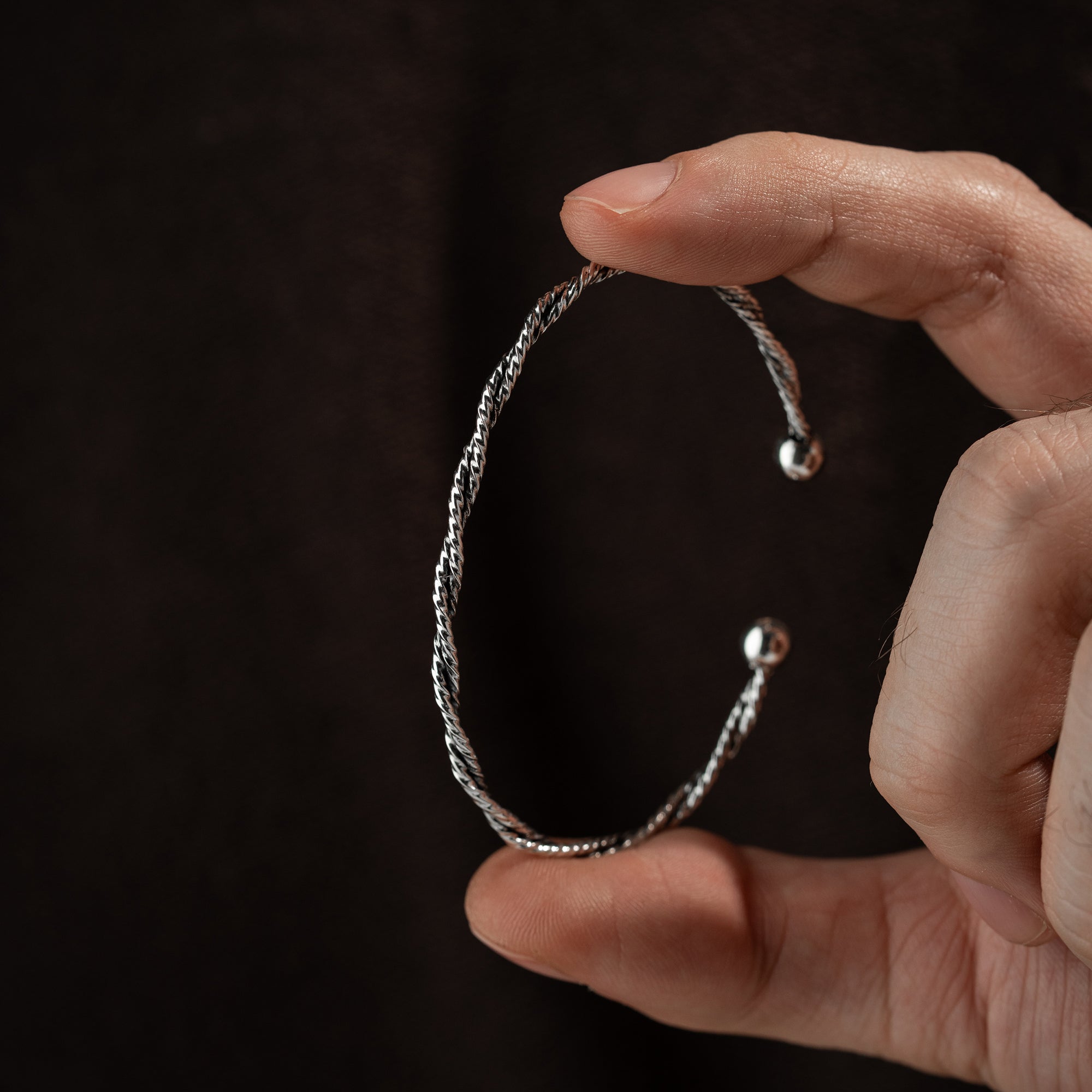 HERREN ARMREIFEN MODEL 1 | 925 SILBER