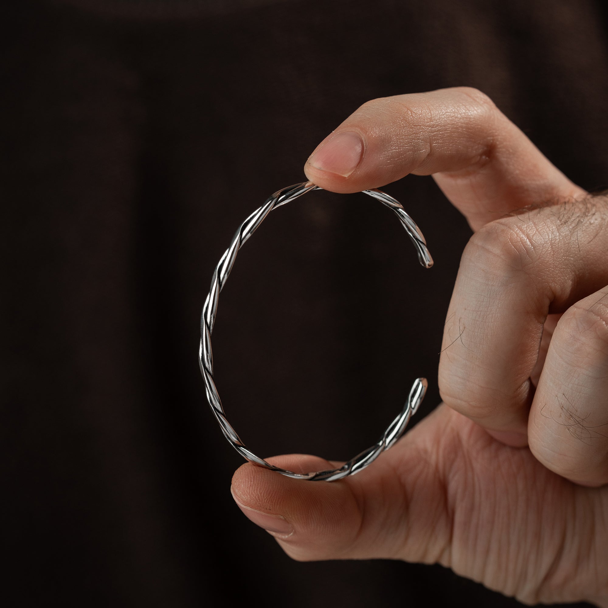 HERREN ARMREIFEN MODEL 4 | 925 SILBER