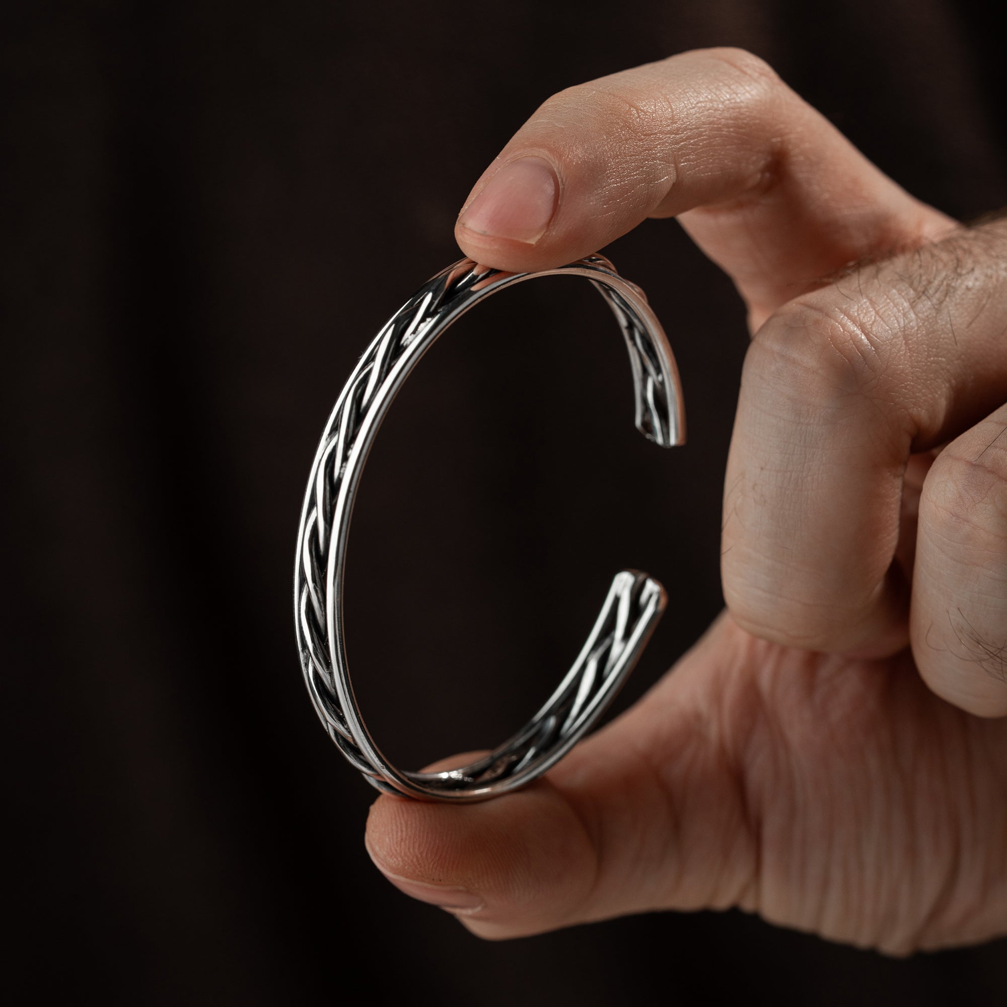 HERREN ARMREIFEN MODEL 7 | 925 SILBER