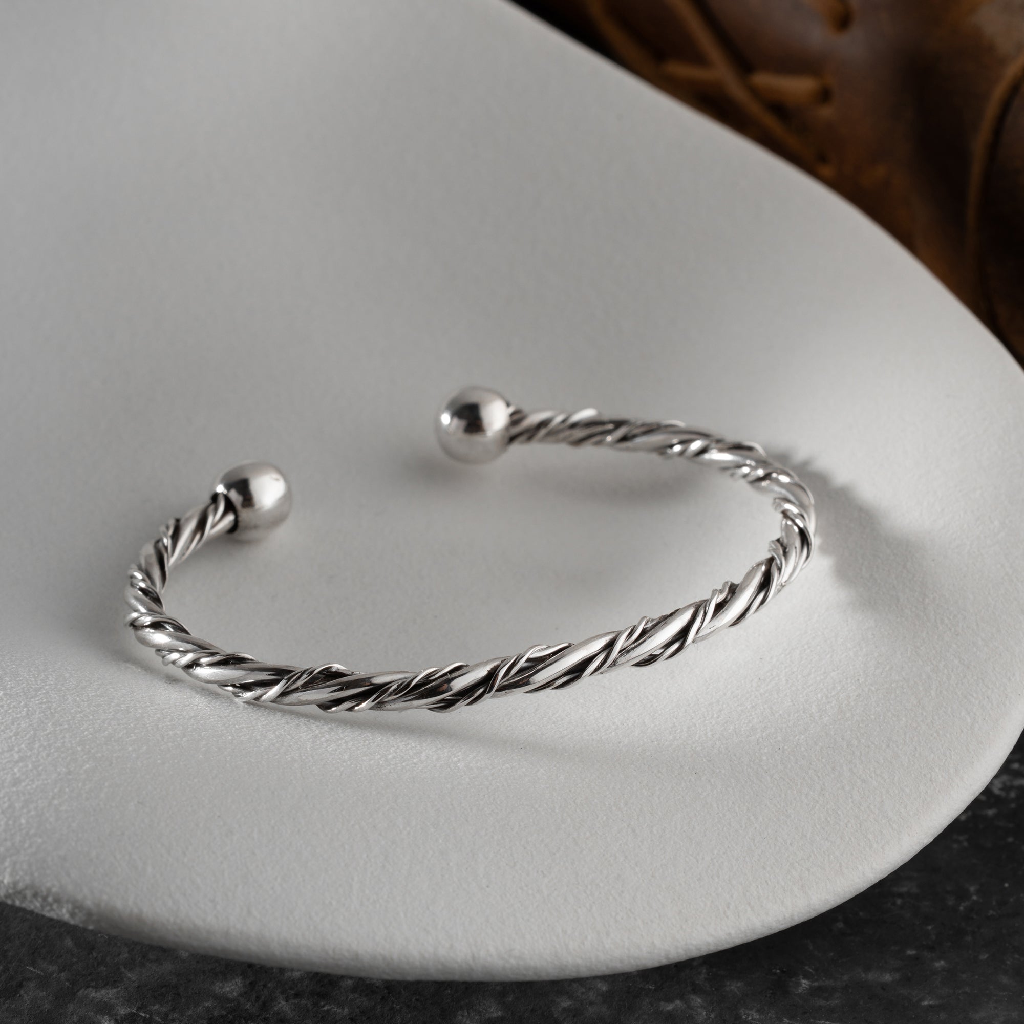 HERREN ARMREIFEN MODEL 3 | 925 SILBER