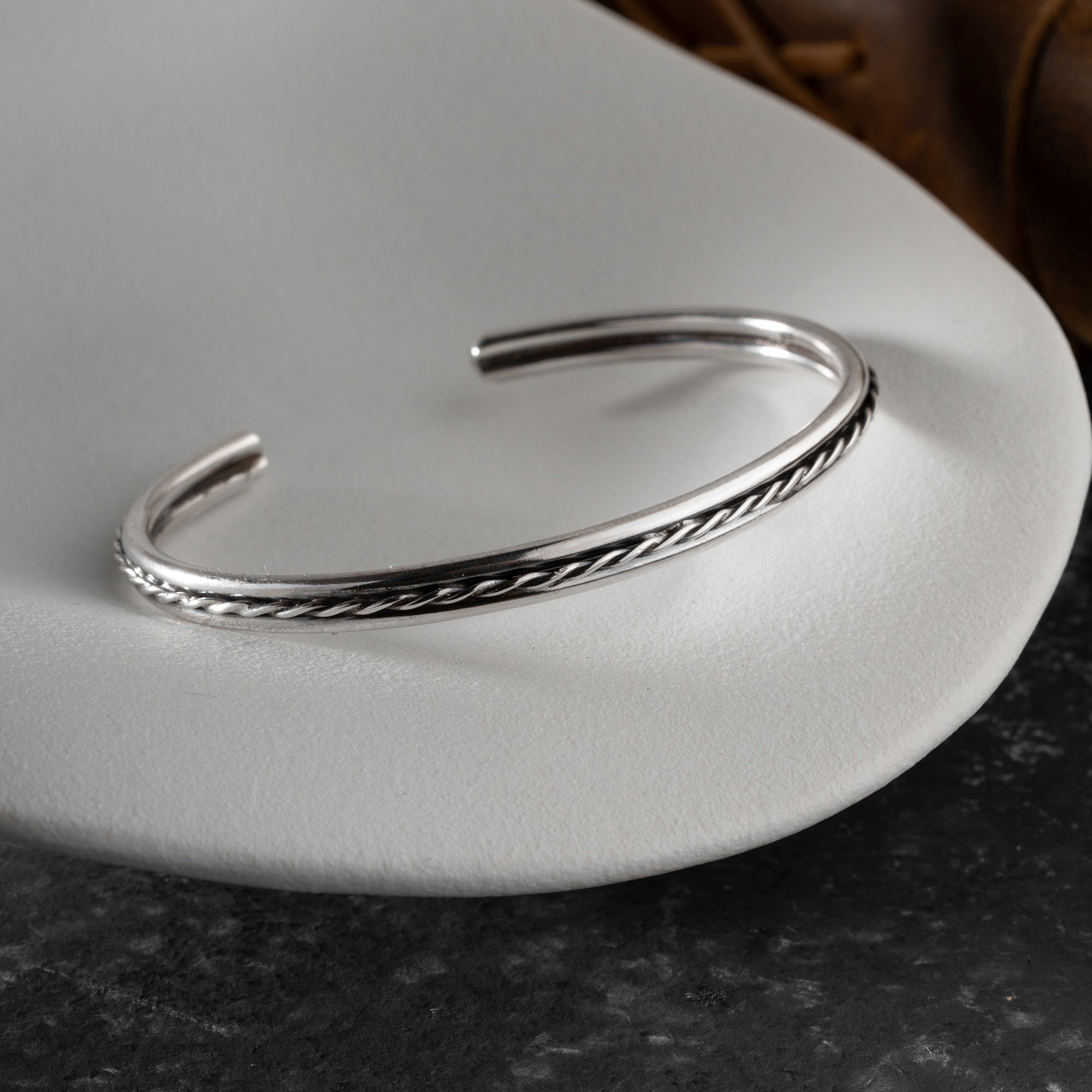 HERREN ARMREIFEN MODEL 6 | 925 SILBER