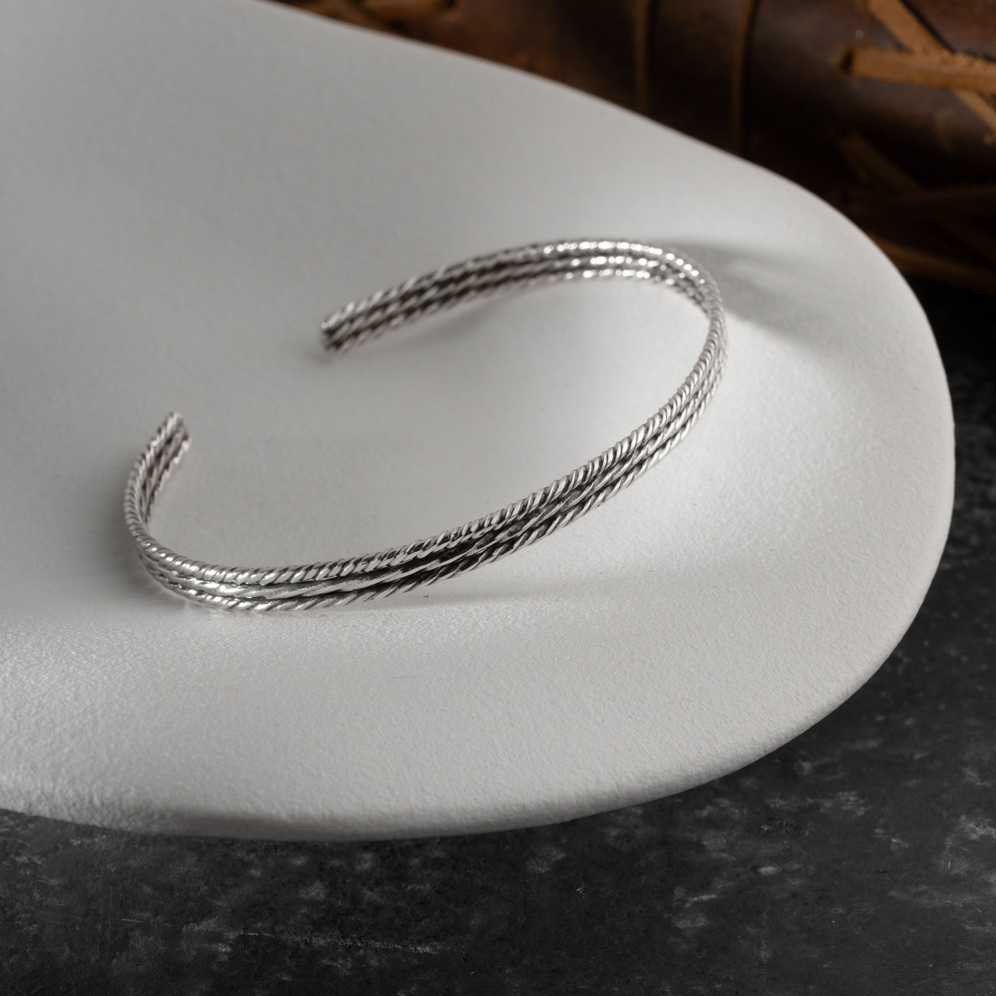 HERREN ARMREIFEN MODEL 8 | 925 SILBER