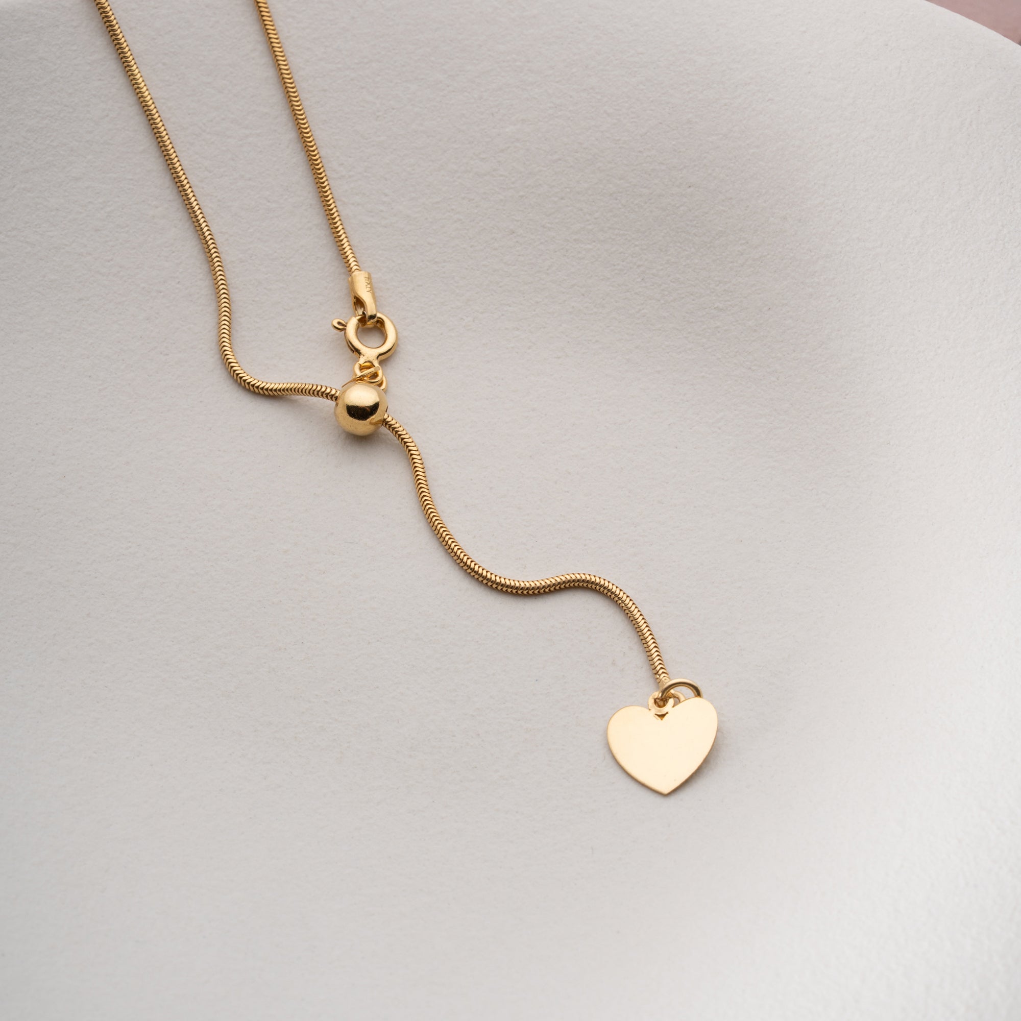 HERZLINIE  Y HALSKETTE | 925 SILBER