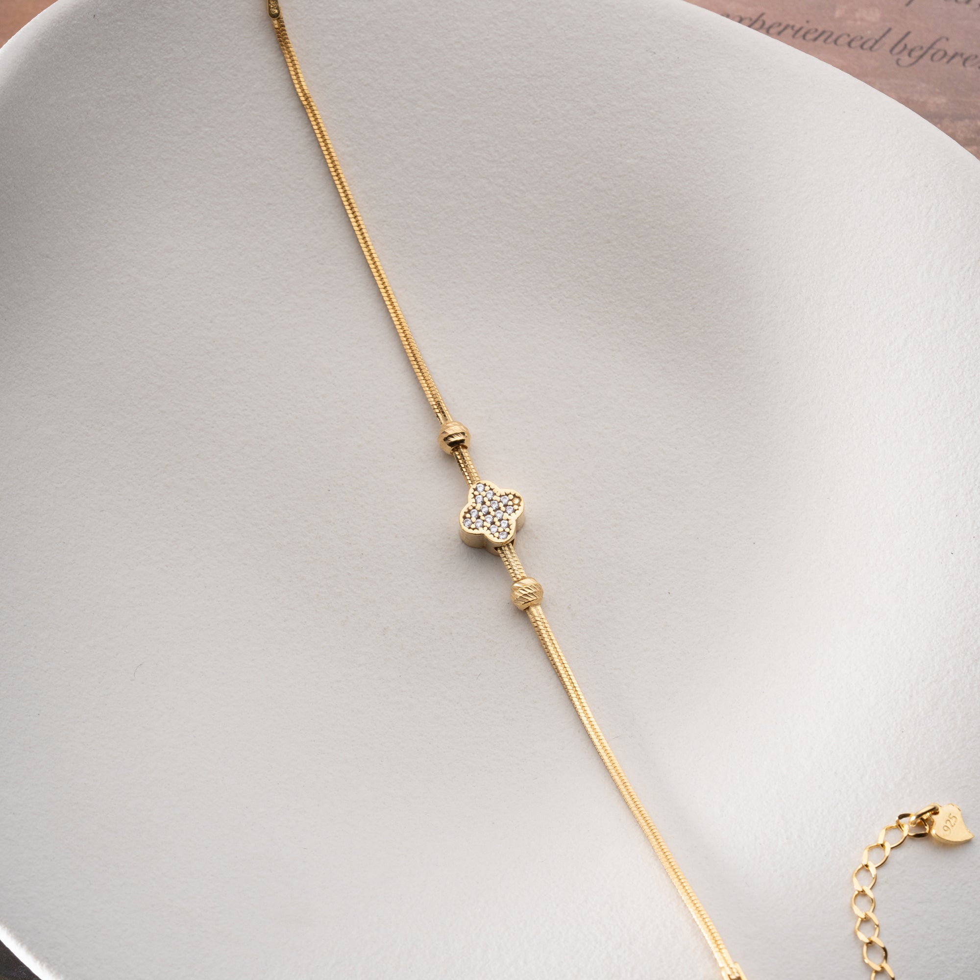 LUCKY CLOVER ARMBAND | 925 SILBER