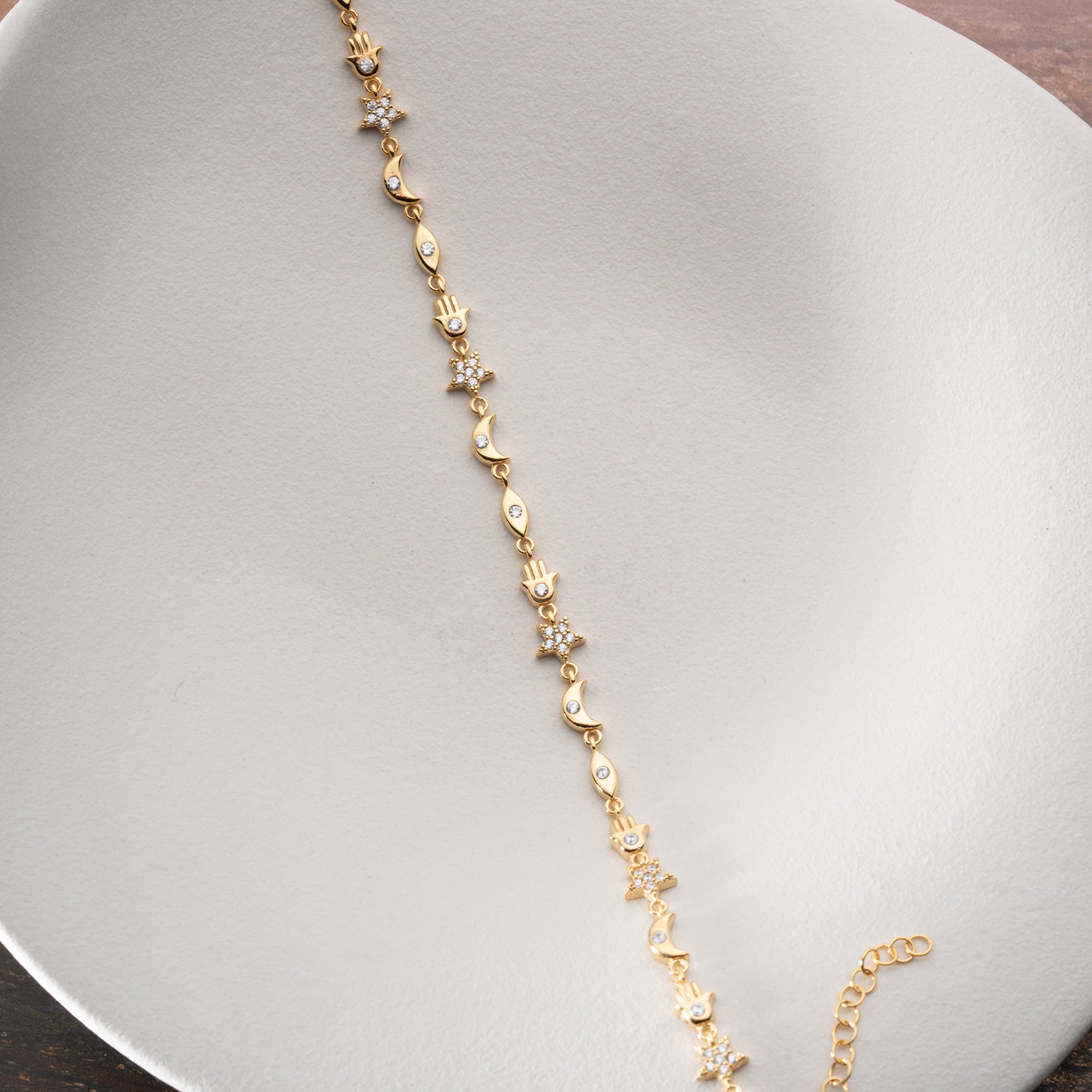 LUNA CHARM ARMBAND | 925 SILBER