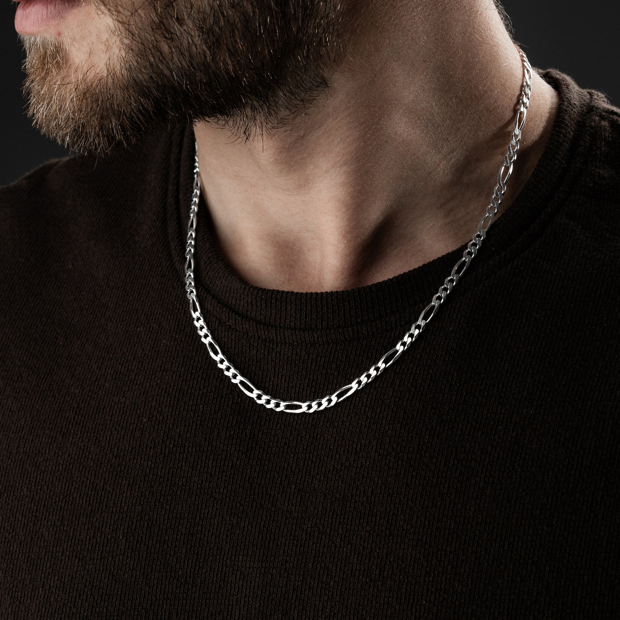 BIG FIGARO HALSKETTE 6 MM | 925 SILBER