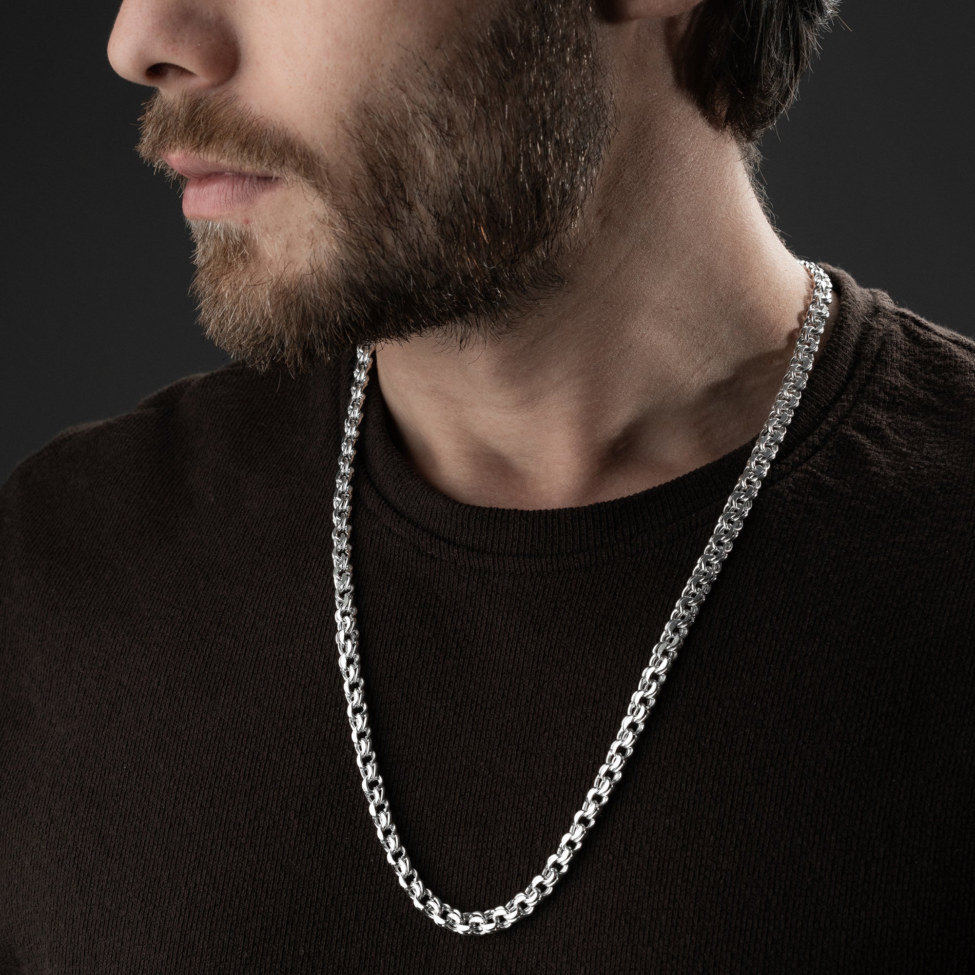 TITANBAND HALSKETTE | 925 SILBER