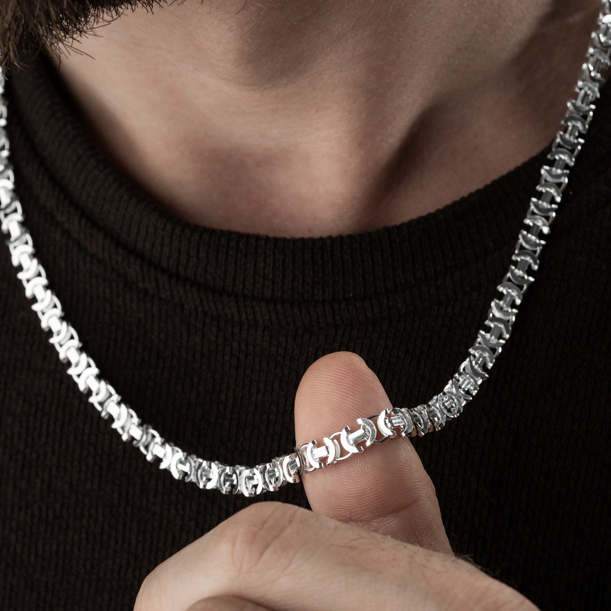 EURO KING HALSKETTE | 925 SILBER