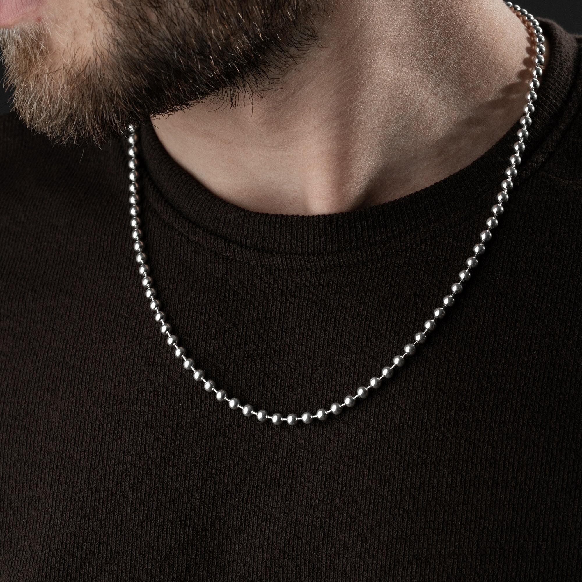 BEAD HALSKETTE | 925 SILBER