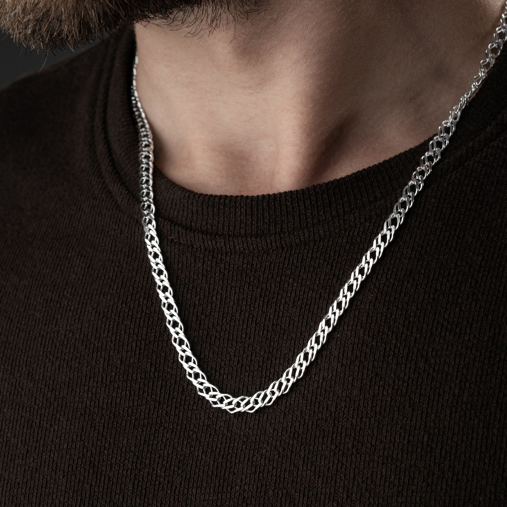 FLECHT HALSKETTE | 925 SILBER