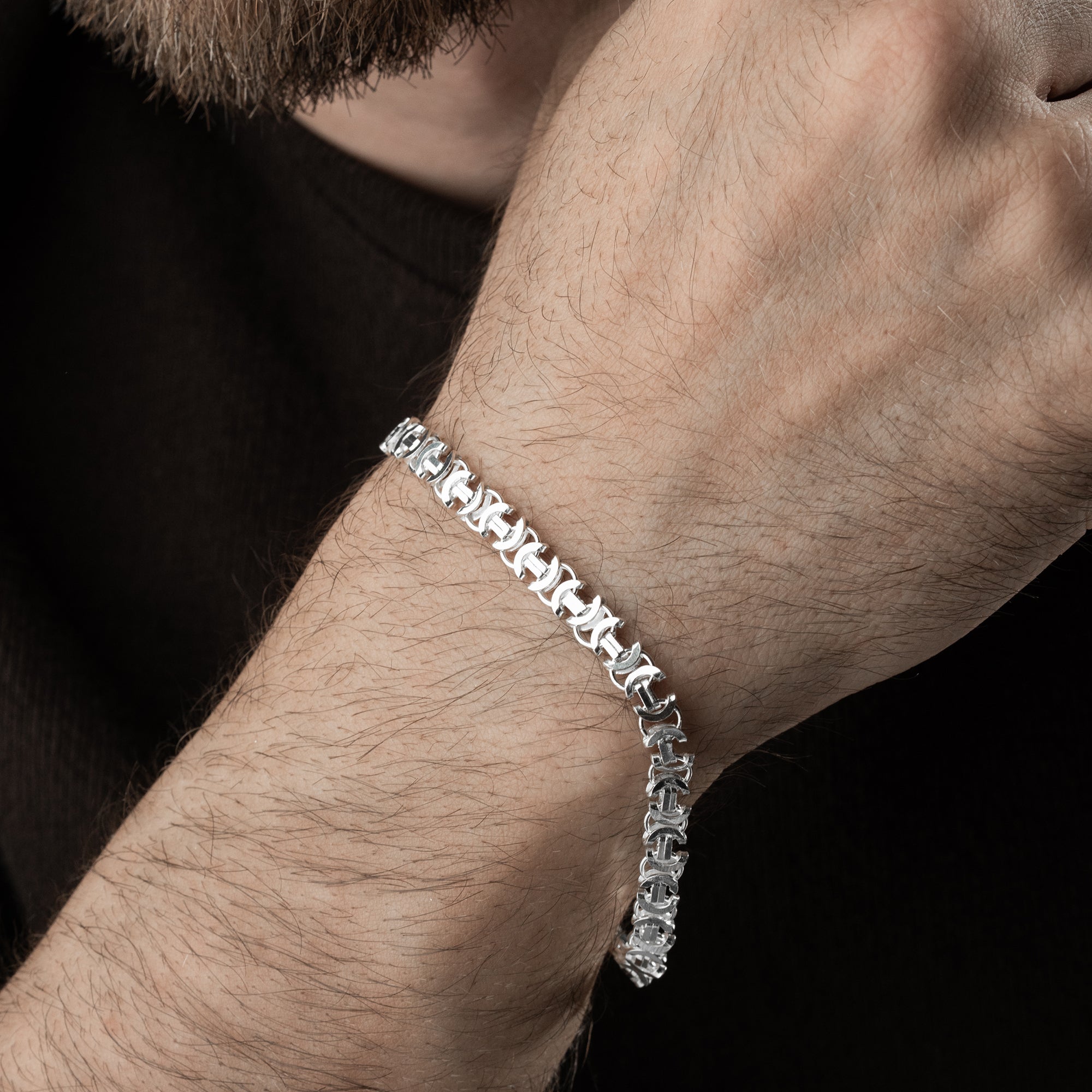 EURO KING ARMBAND | 925 SILBER