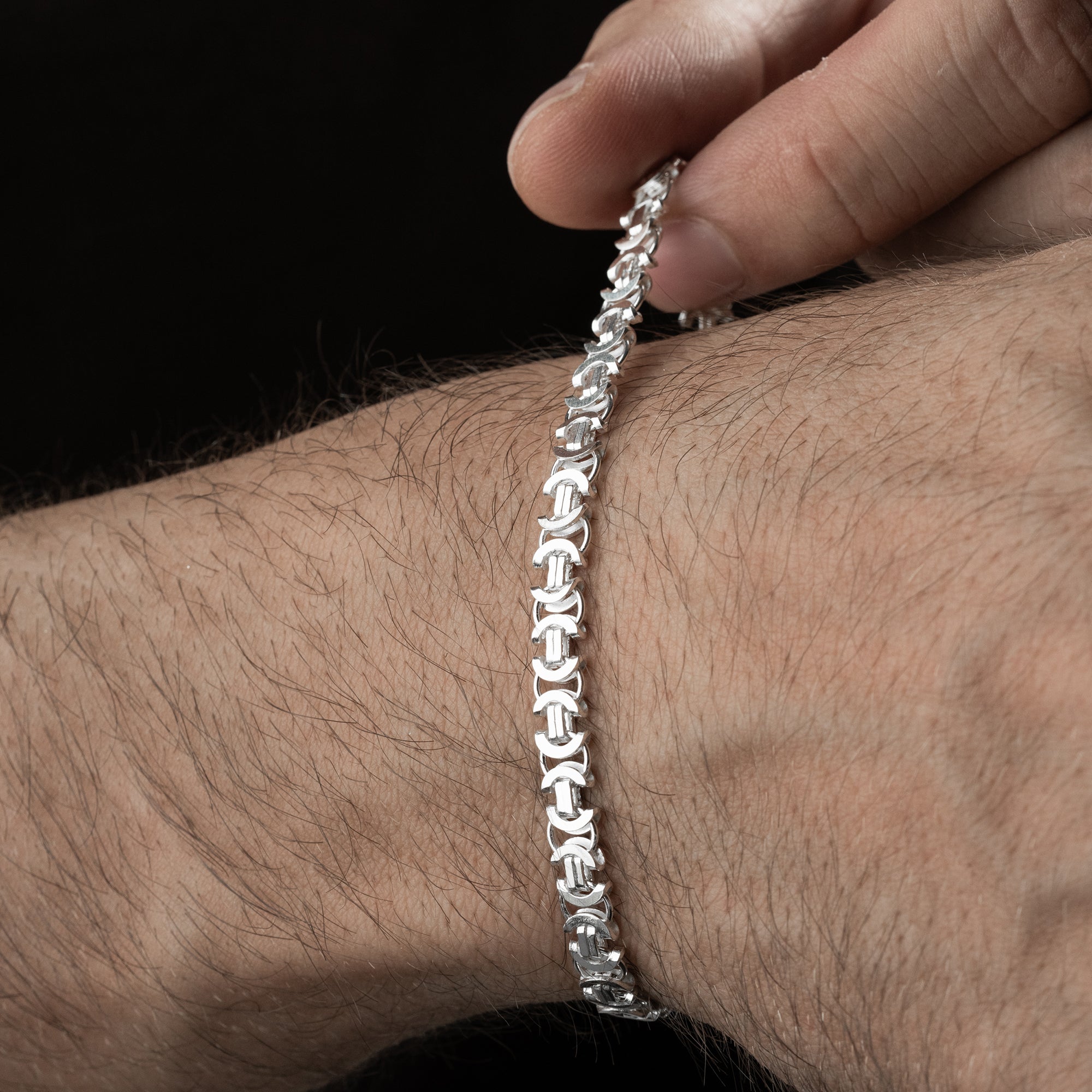 EURO KING ARMBAND | 925 SILBER