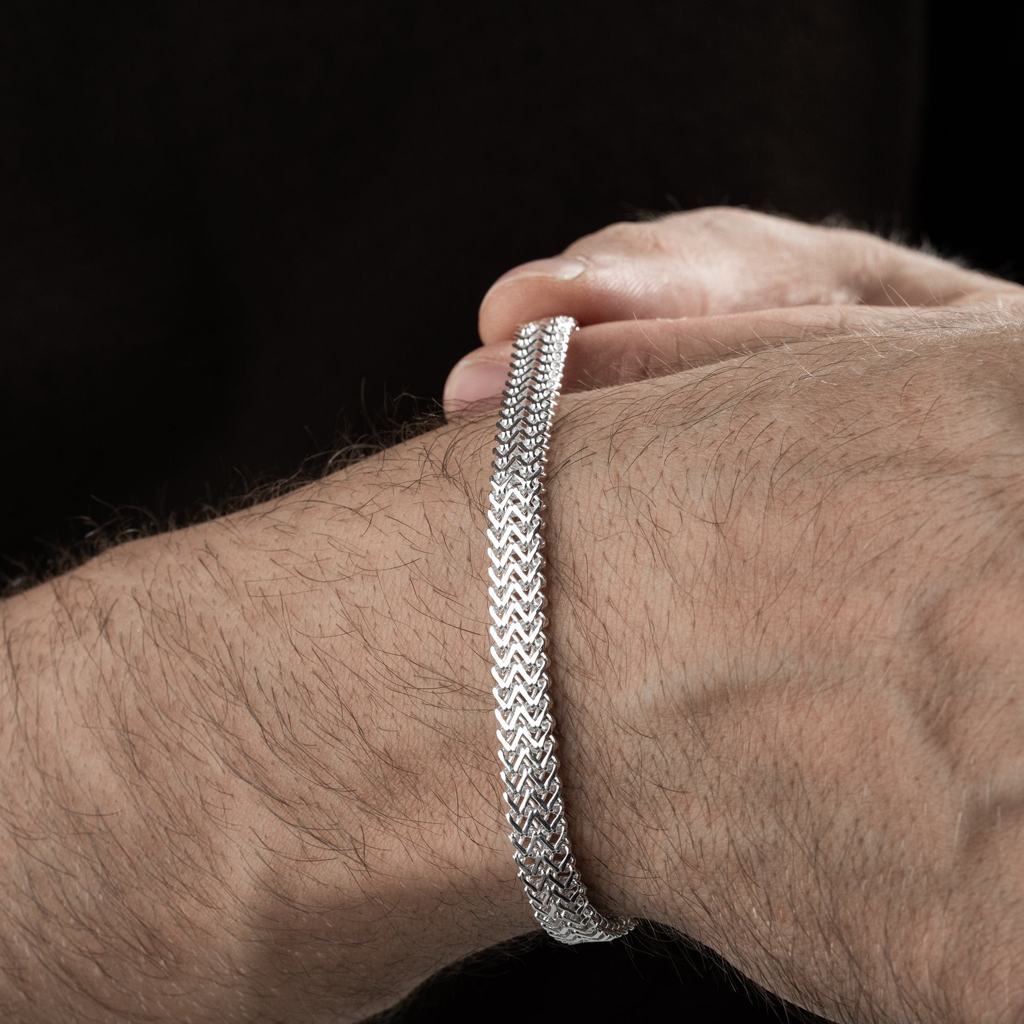 CHEVRON ARMBAND | 925 SILBER