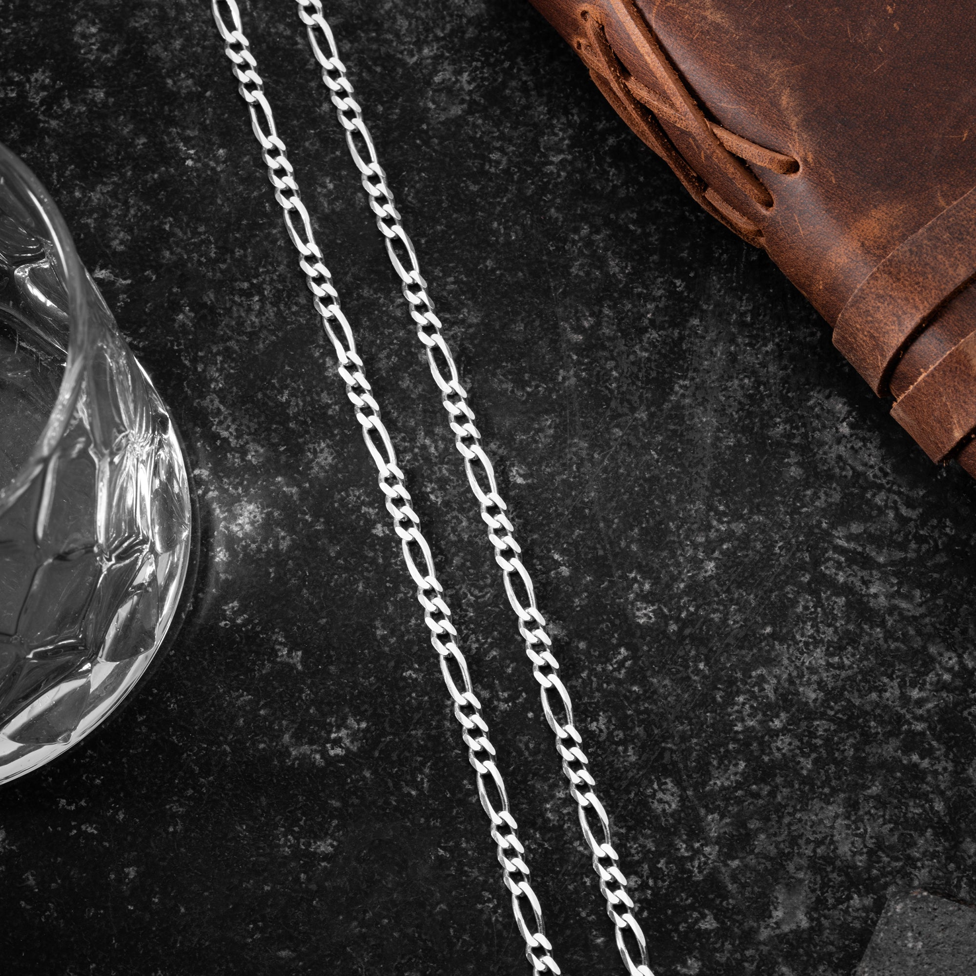 BIG FIGARO HALSKETTE 6 MM | 925 SILBER