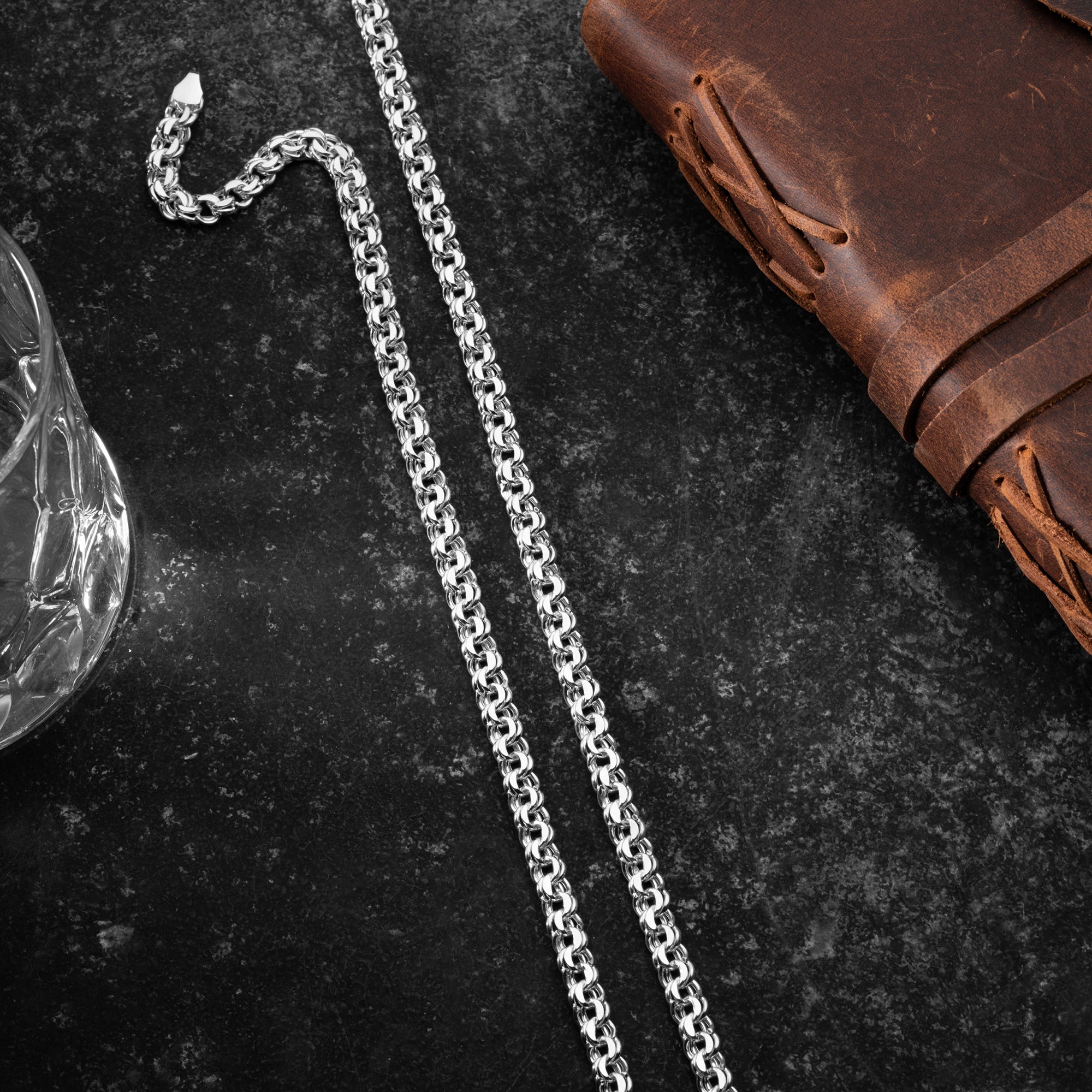 TITANBAND HALSKETTE | 925 SILBER