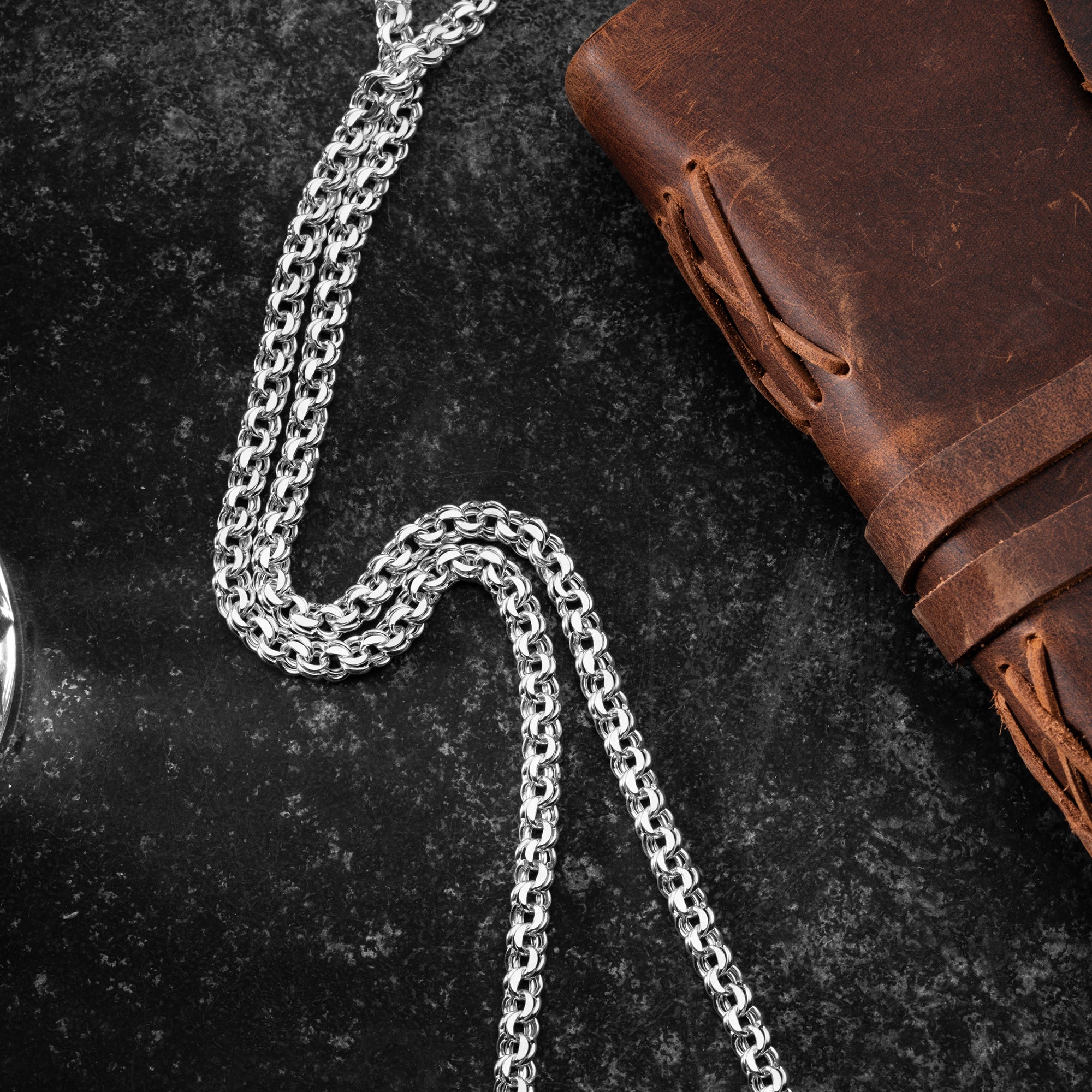 TITANBAND HALSKETTE | 925 SILBER