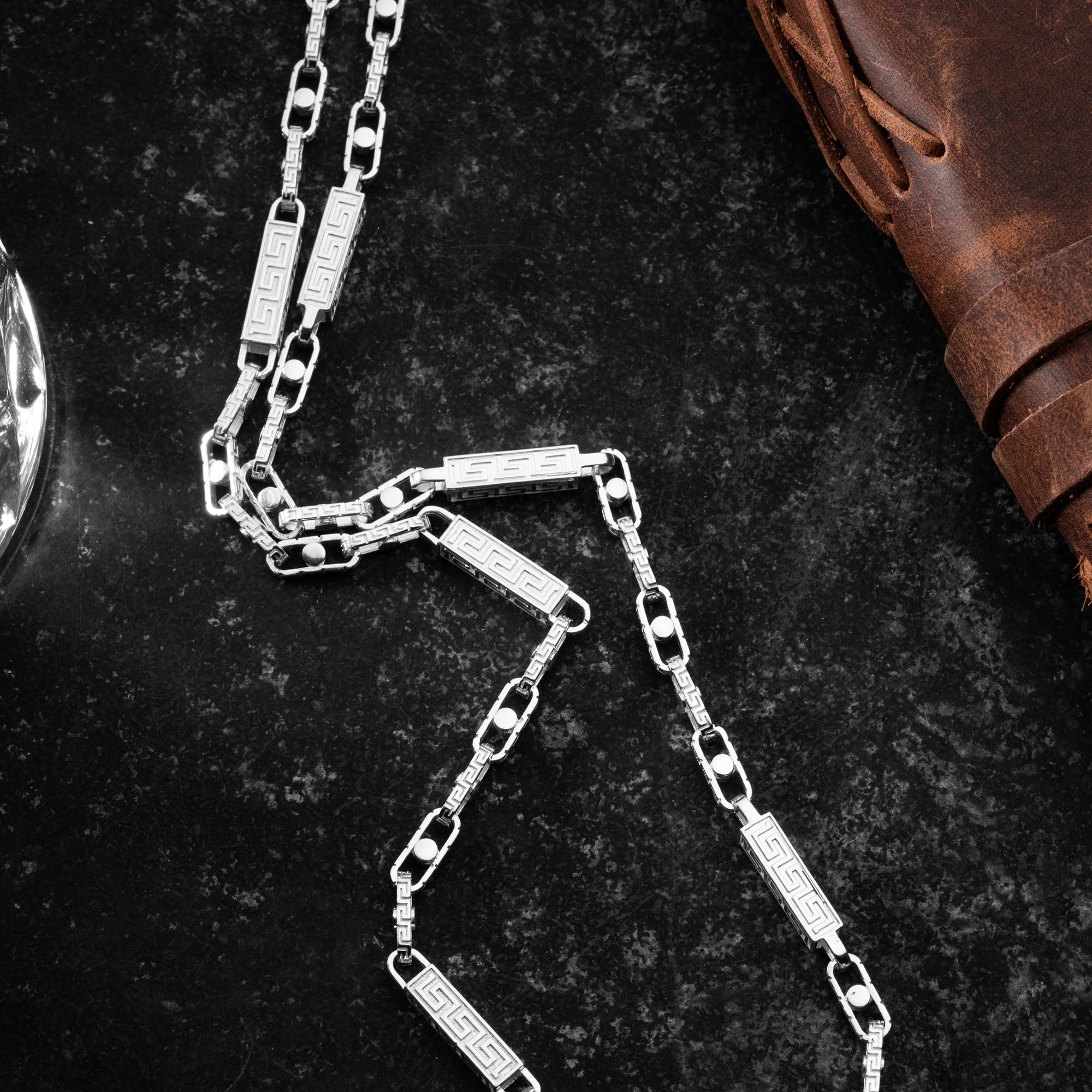 GREEK MONTE CARLO HALSKETTE | 925 SILBER