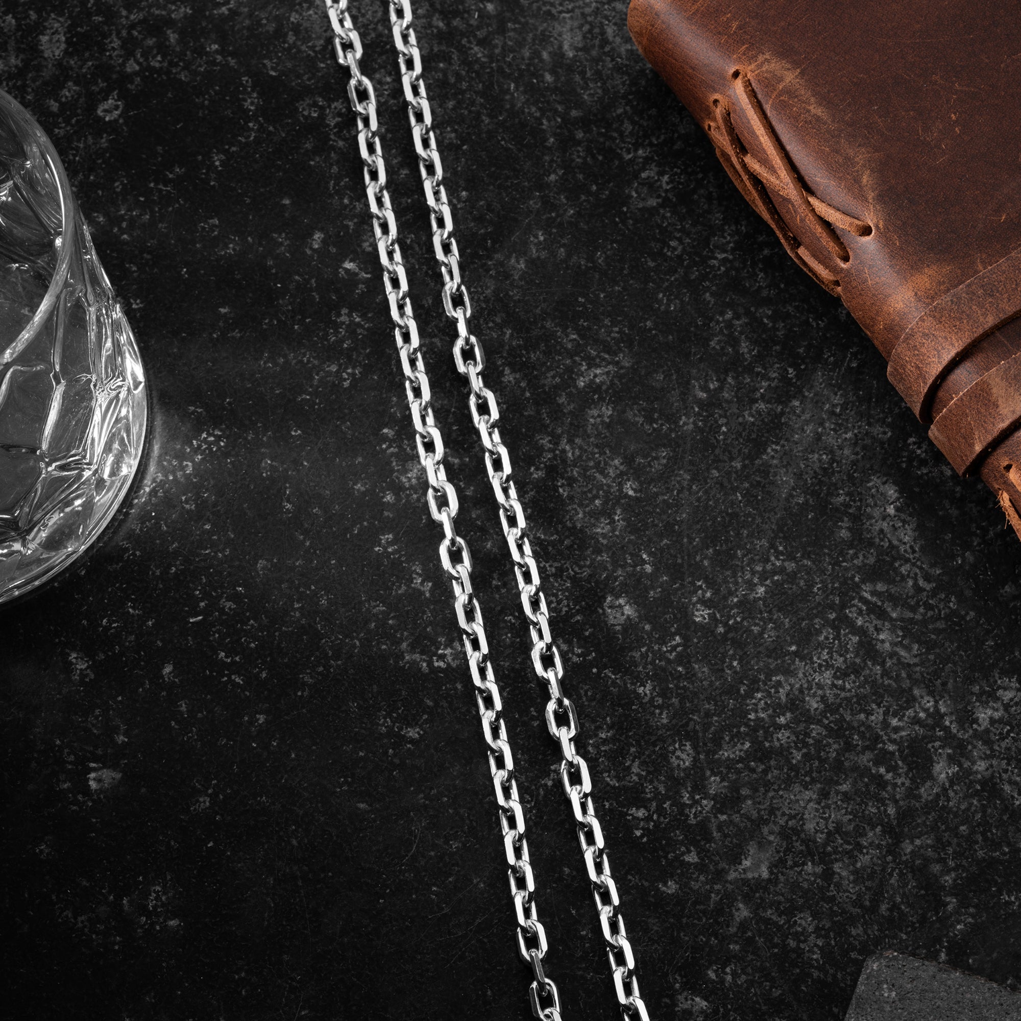 BIG ANKER HALSKETTE | 925 SILBER