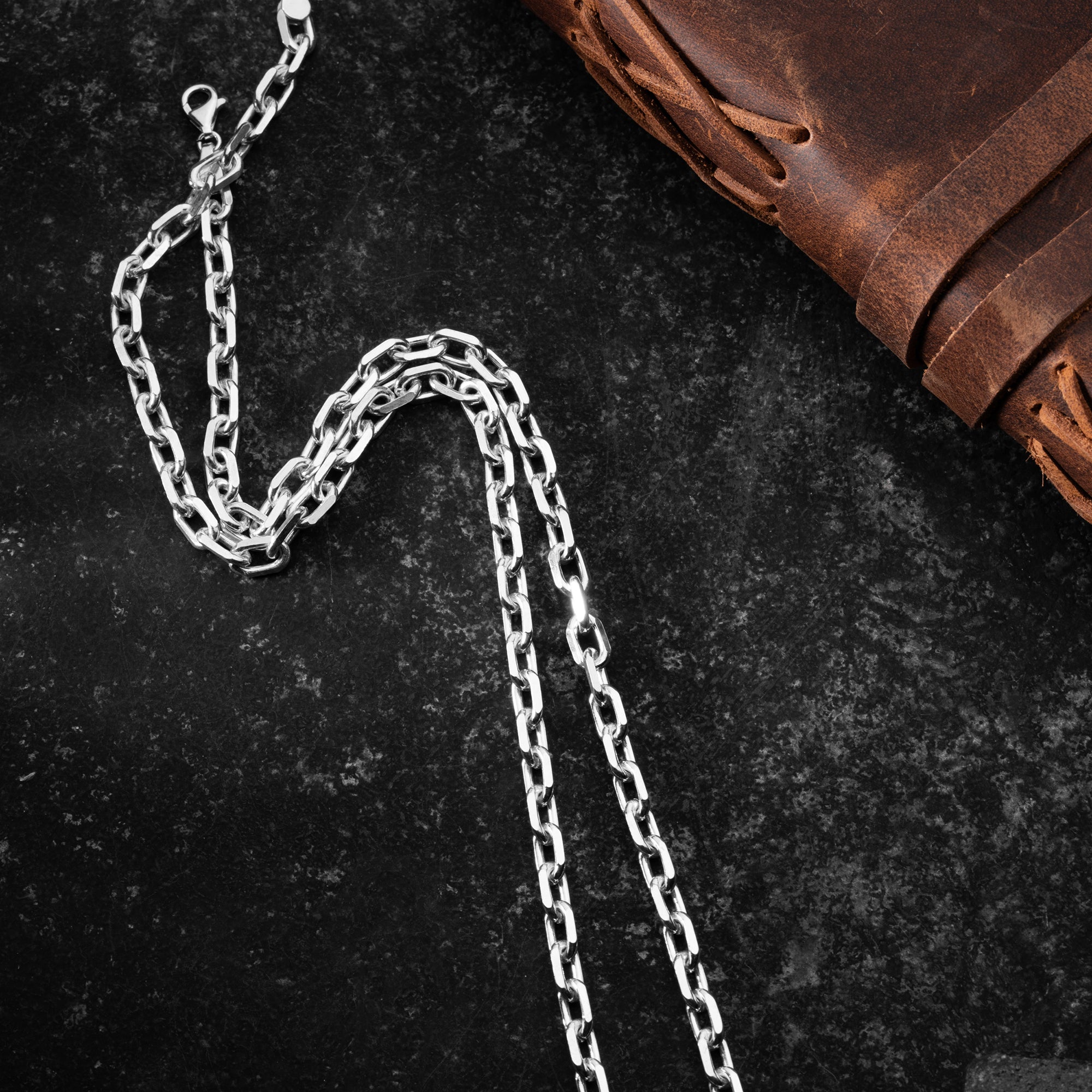 BIG ANKER HALSKETTE | 925 SILBER