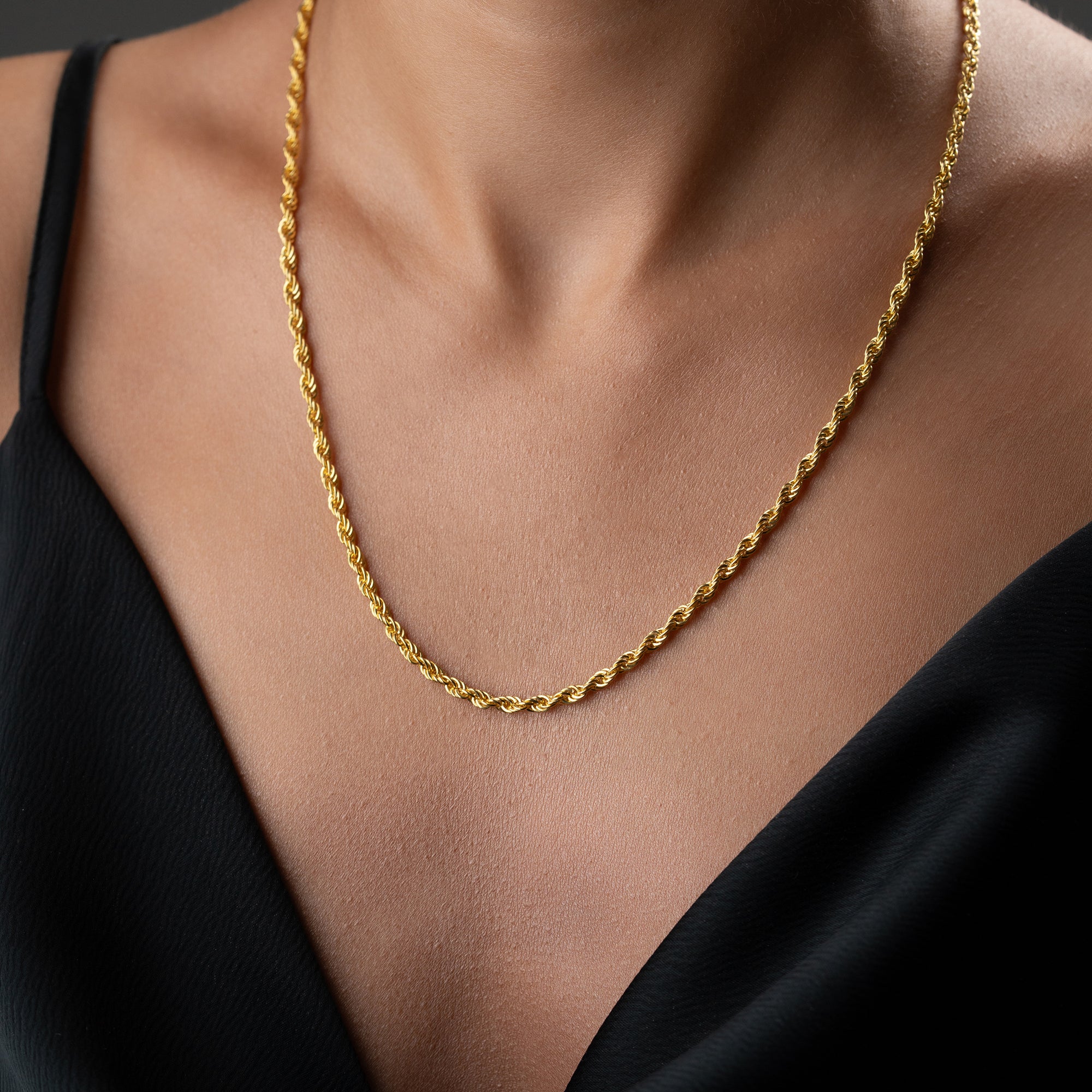 KORDEL HALSKETTE| 925 SILBER