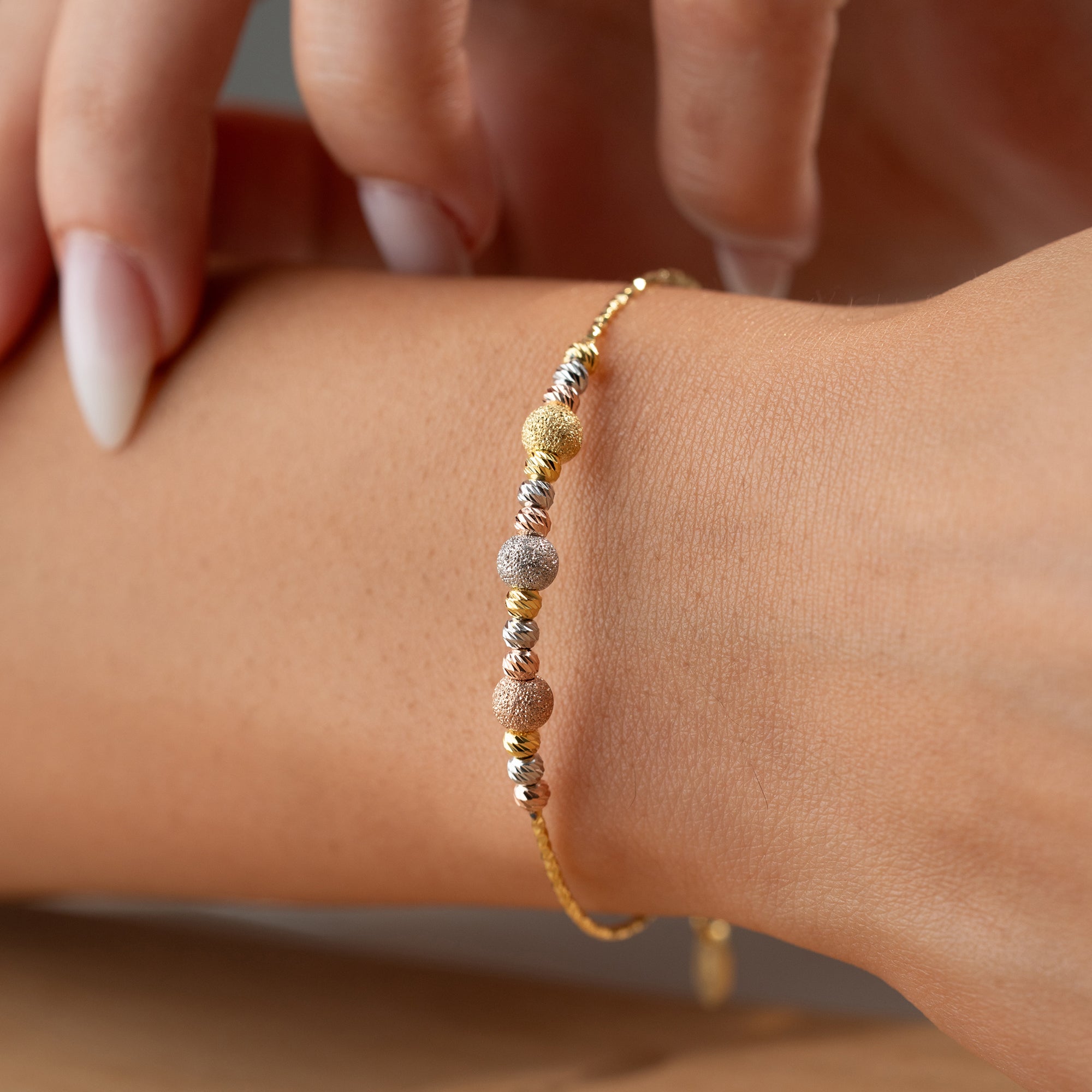 TRICOLOR ARMREIFEN | 925 SILBER