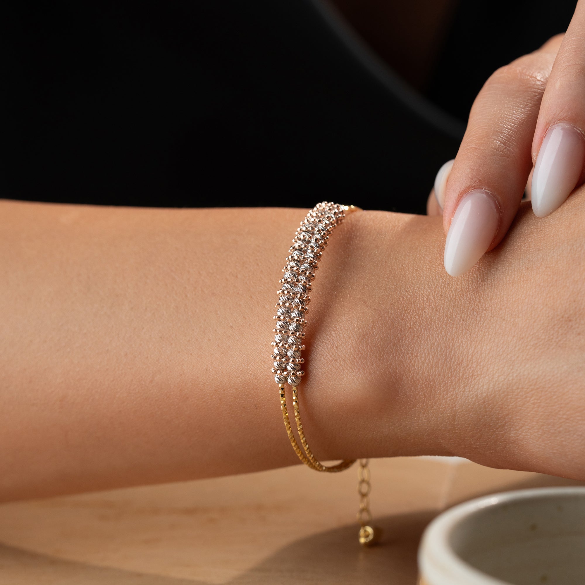 DORIKA CROWN ARMREIFEN | 925 SILBER