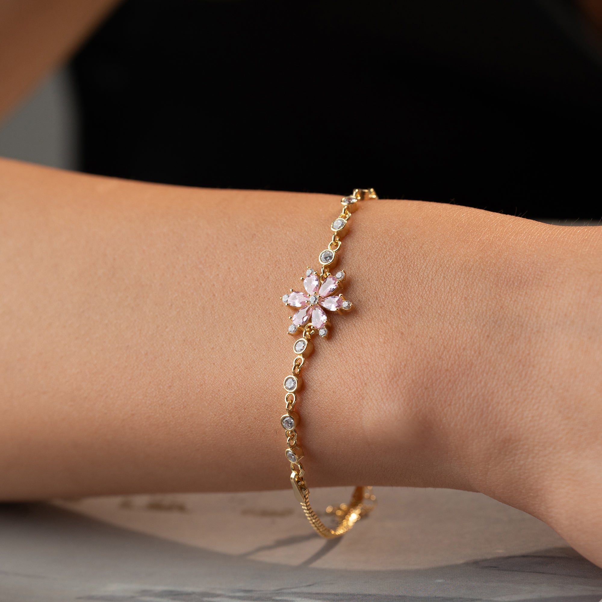 ROSENGLANZ ARMBAND | 925 SILBER