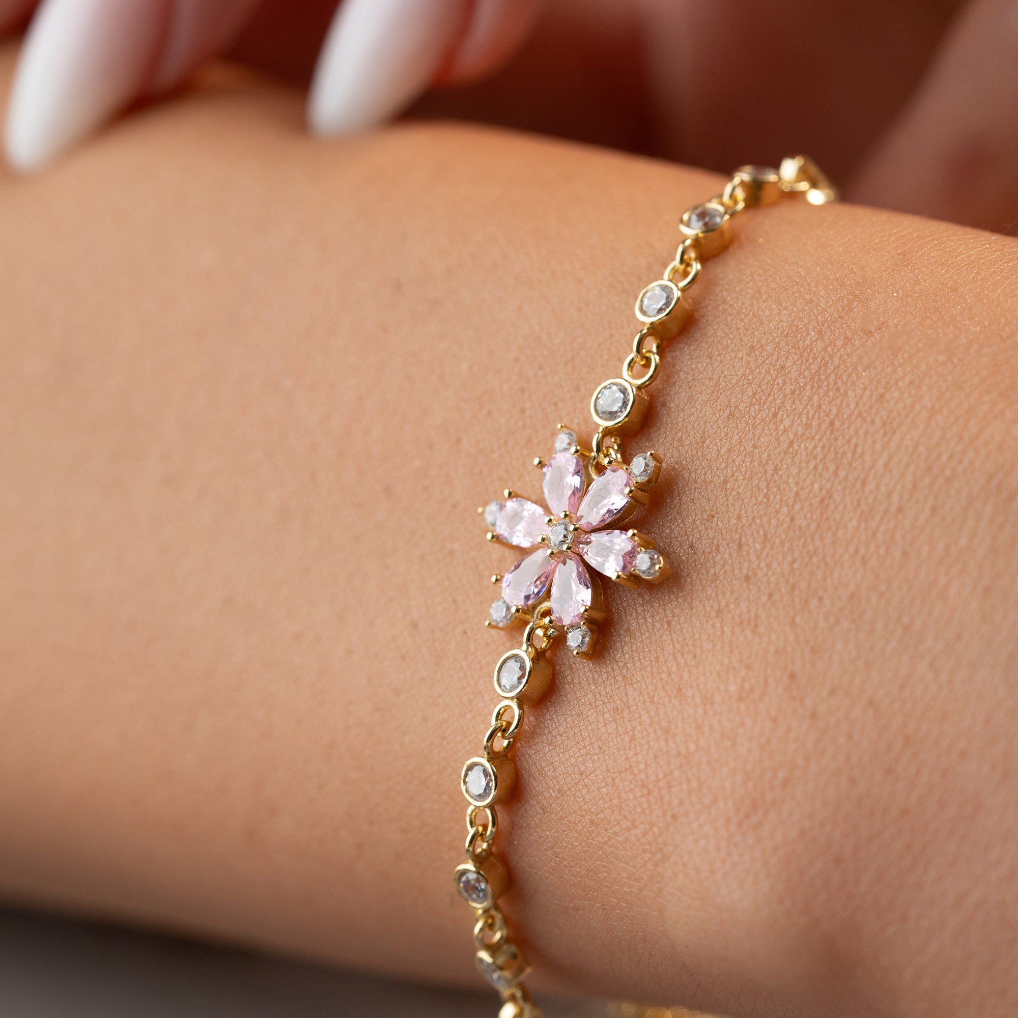 ROSENGLANZ ARMBAND | 925 SILBER