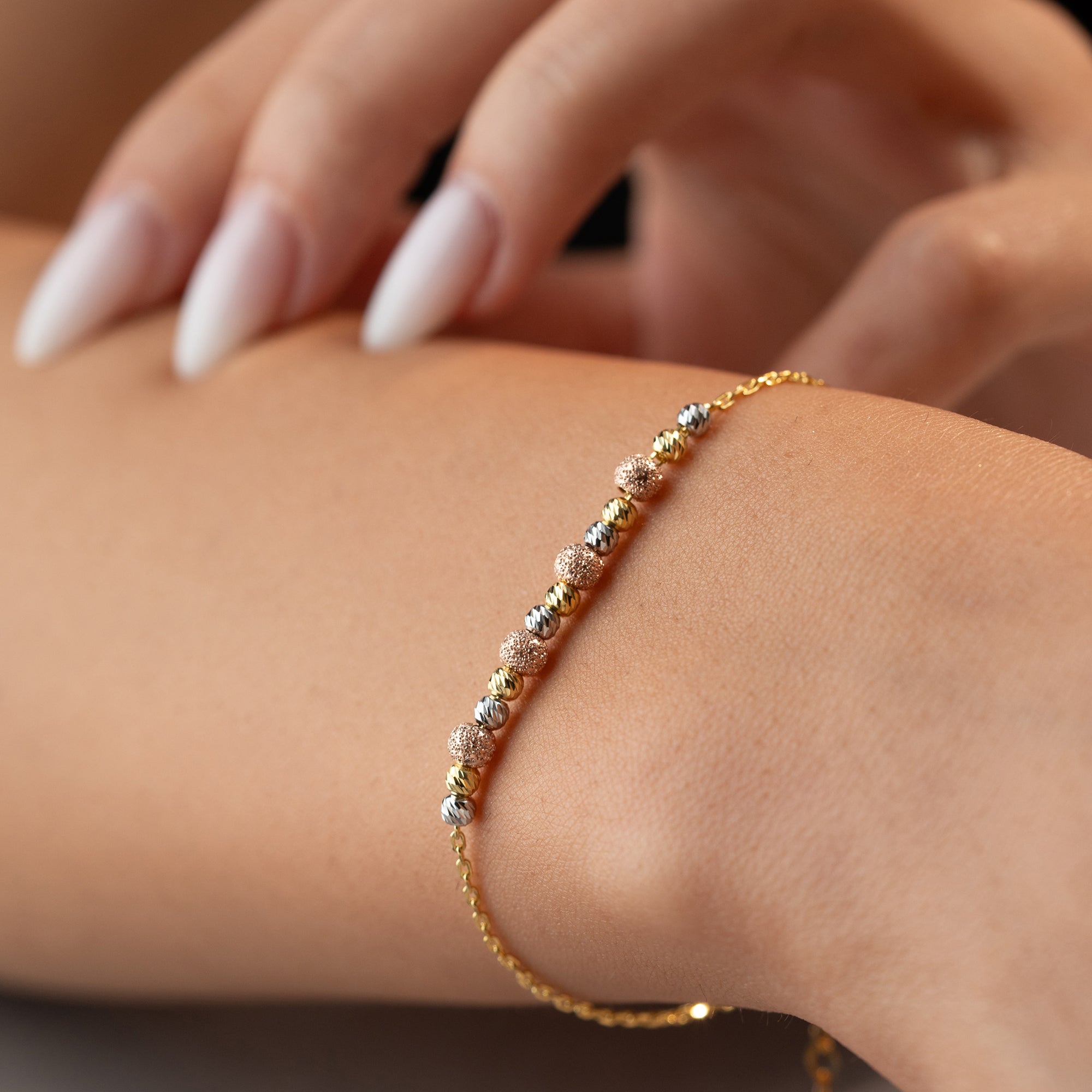 DORIKA GLANZ ARMBAND | 925 SILBER