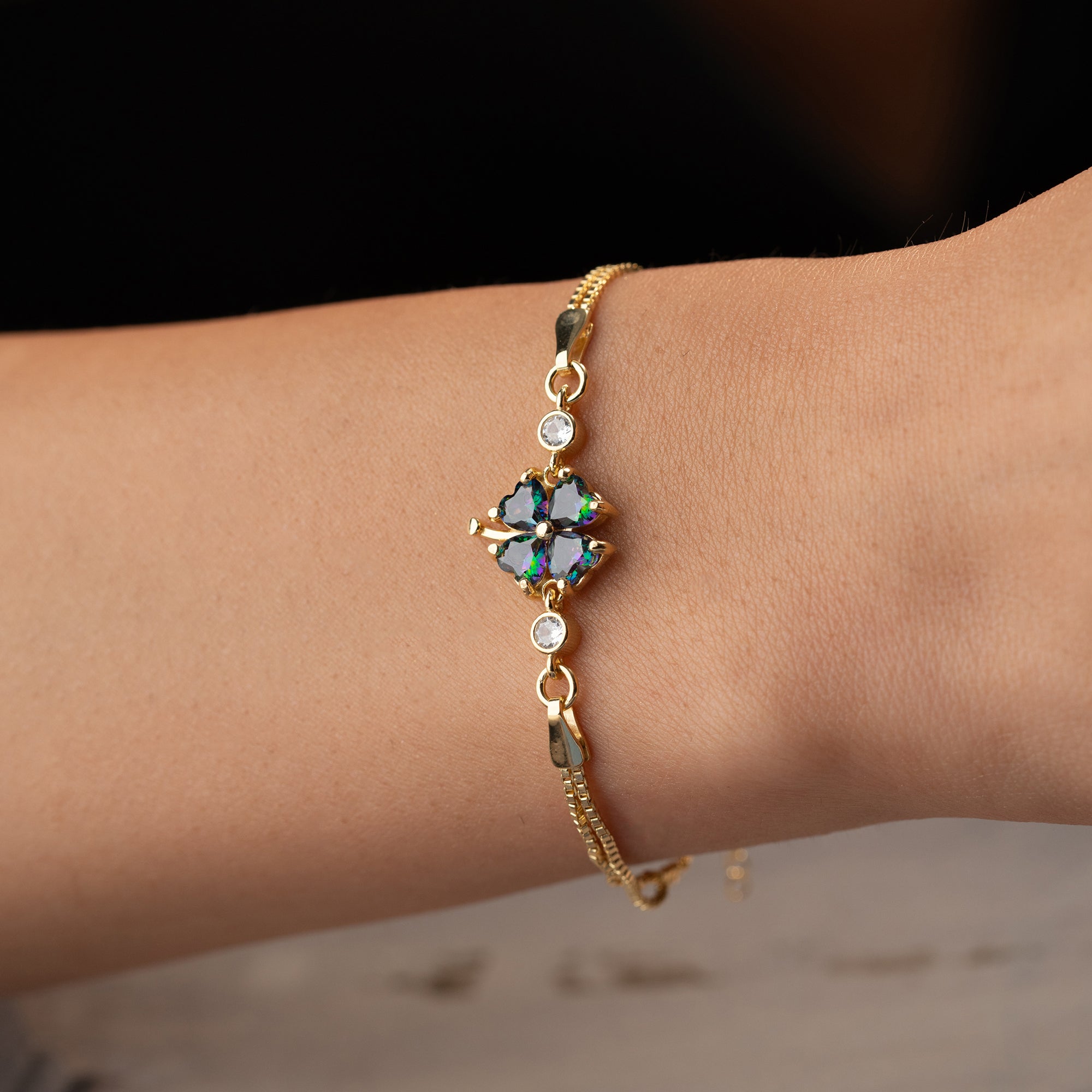 EDELBLÜTE ARMBAND | 925 SILBER