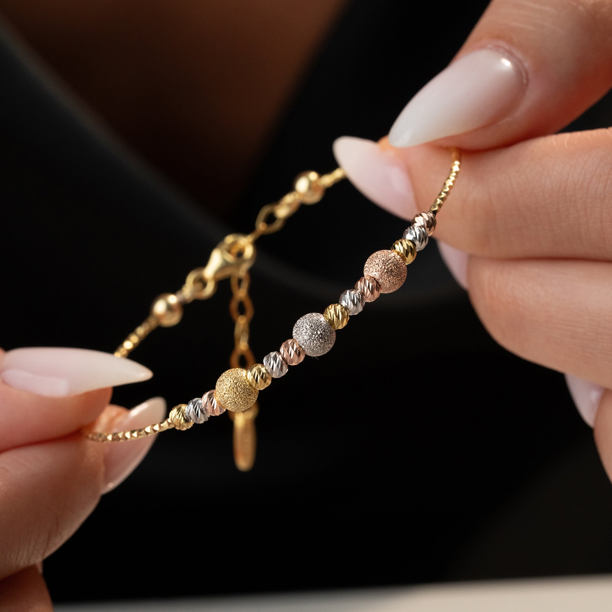 TRICOLOR ARMREIFEN | 925 SILBER