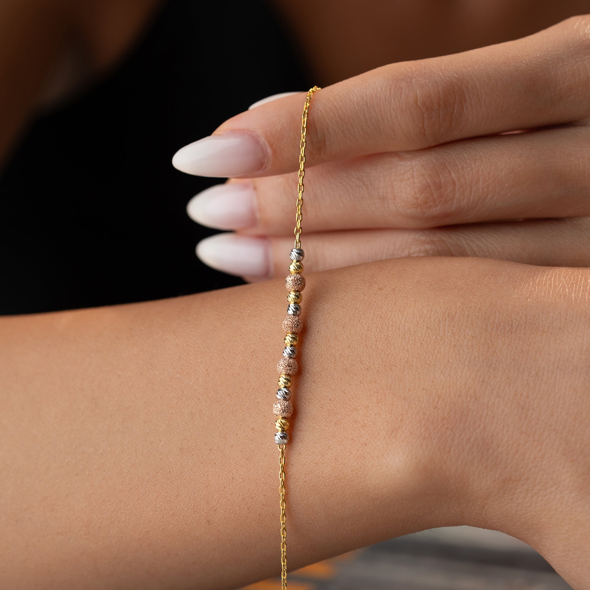 DORIKA GLANZ ARMBAND | 925 SILBER