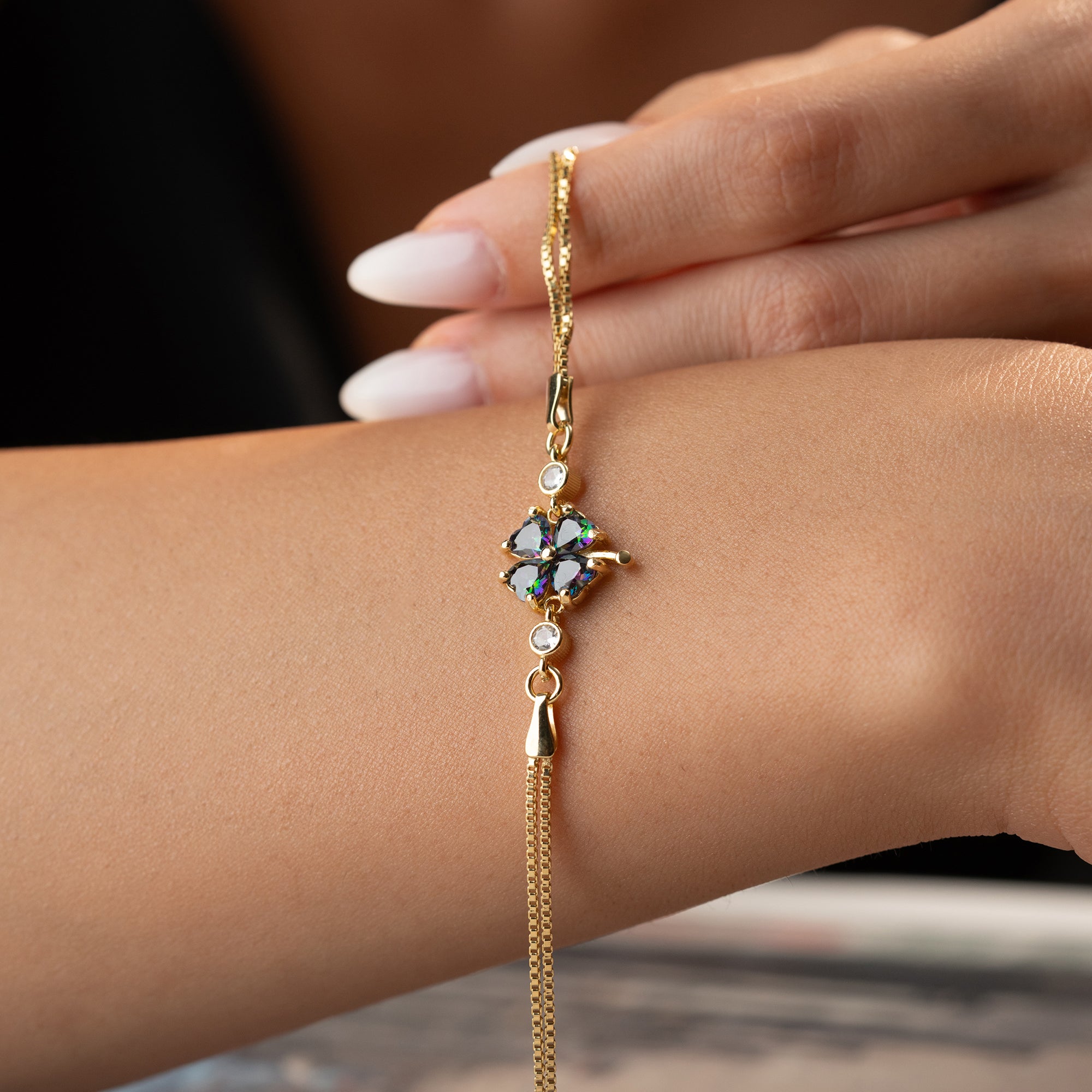 EDELBLÜTE ARMBAND | 925 SILBER