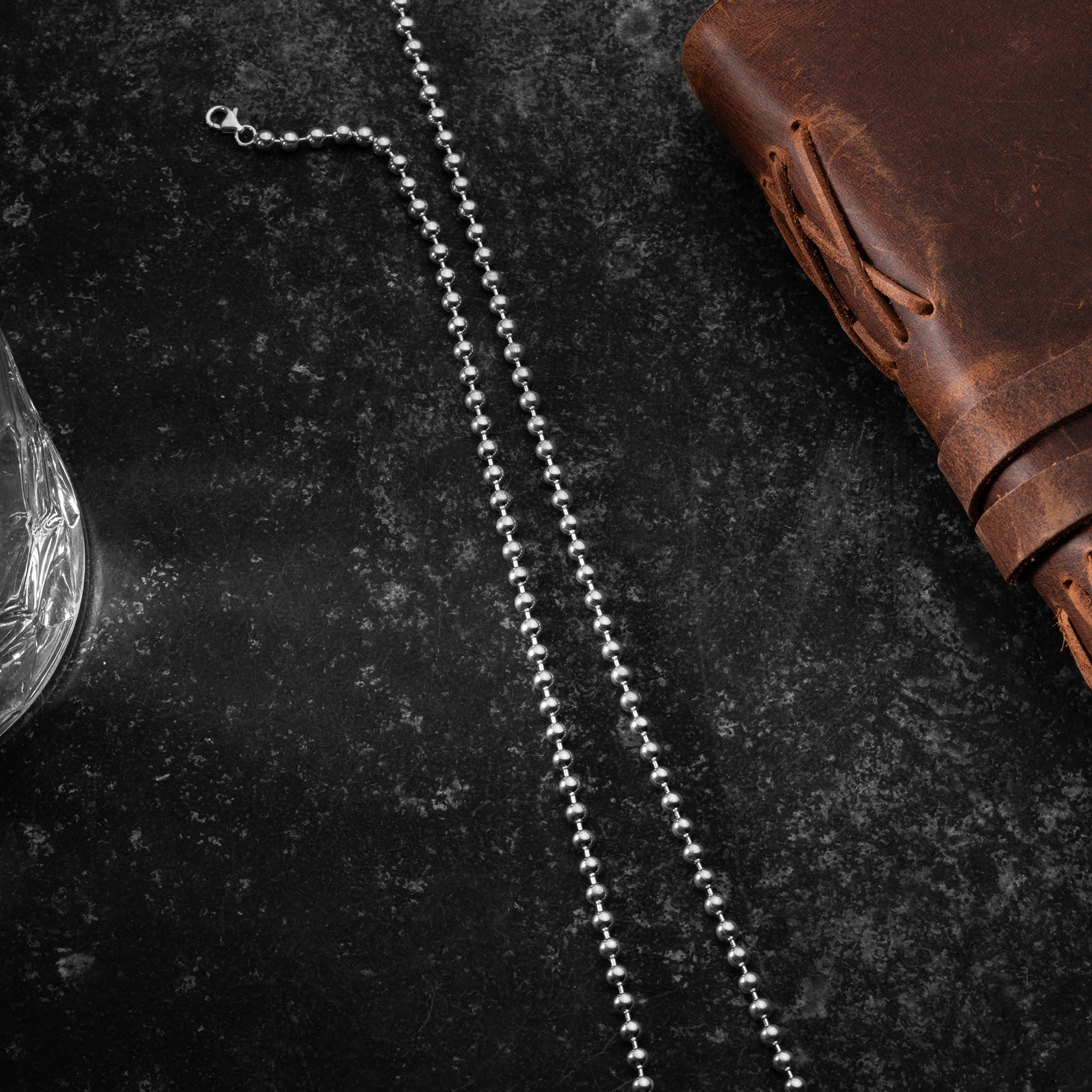 BEAD HALSKETTE | 925 SILBER