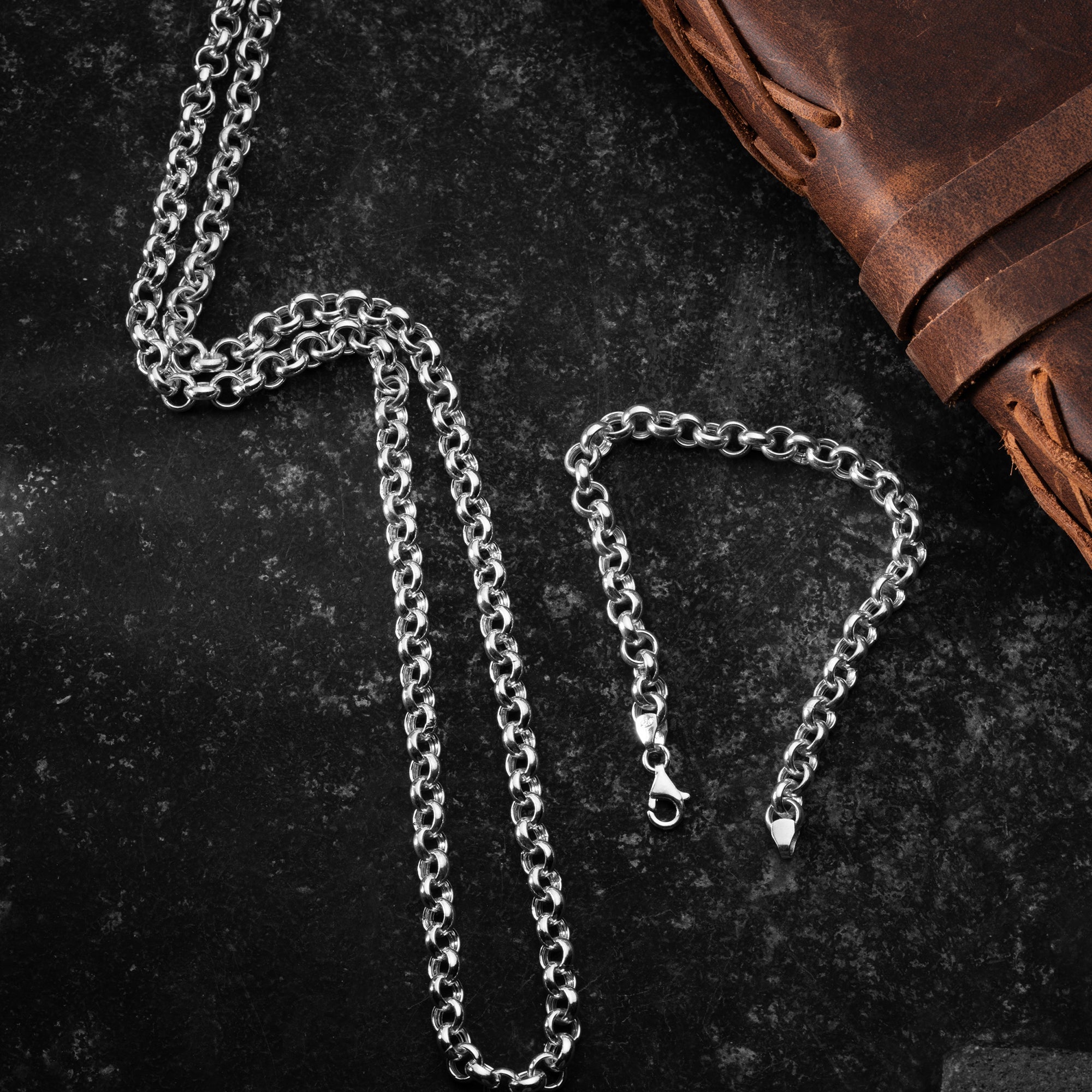 DOCH HALSKETTE SET | 925 SILBER