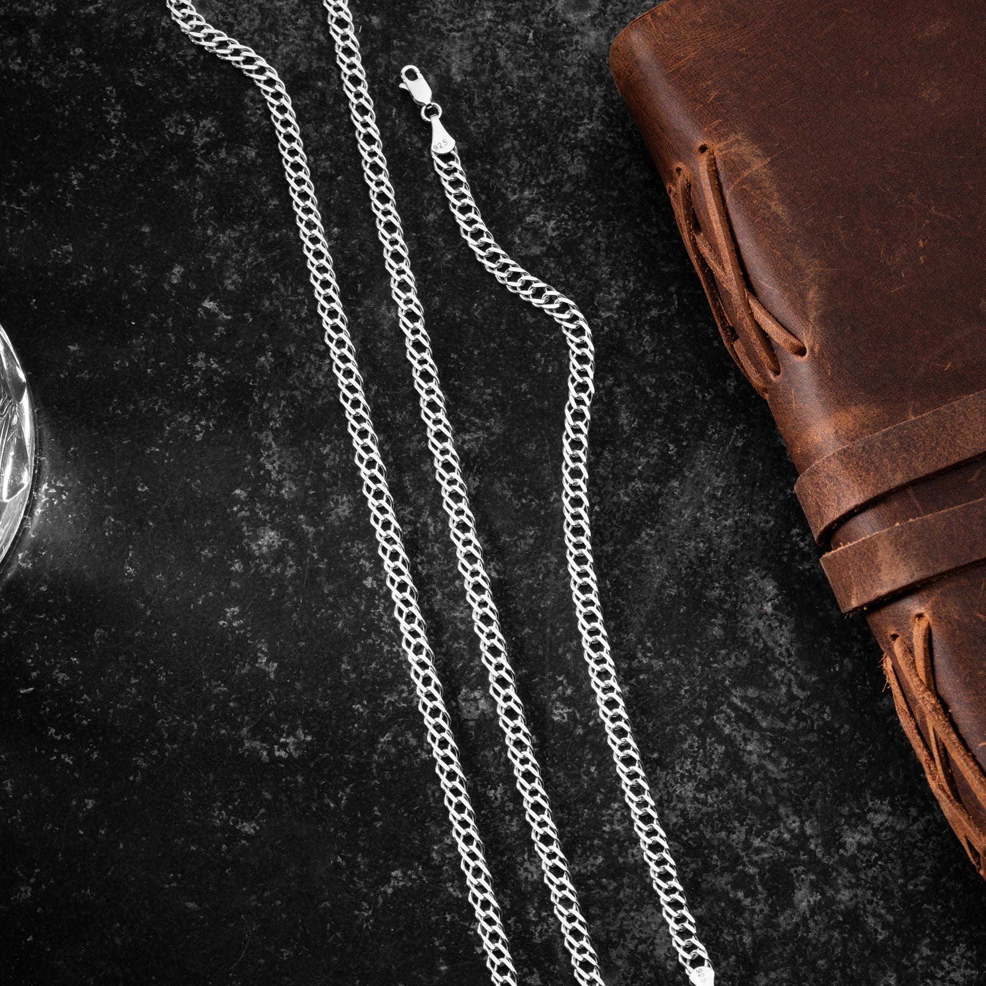 FLECHT HALSKETTE SET | 925 SILBER