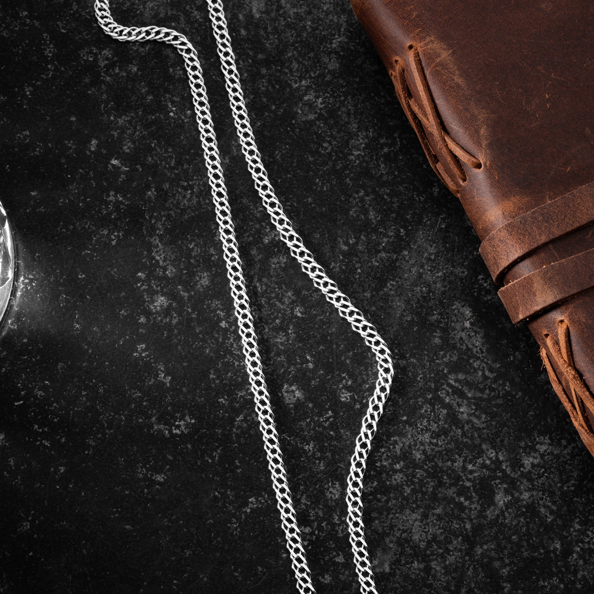 FLECHT HALSKETTE | 925 SILBER