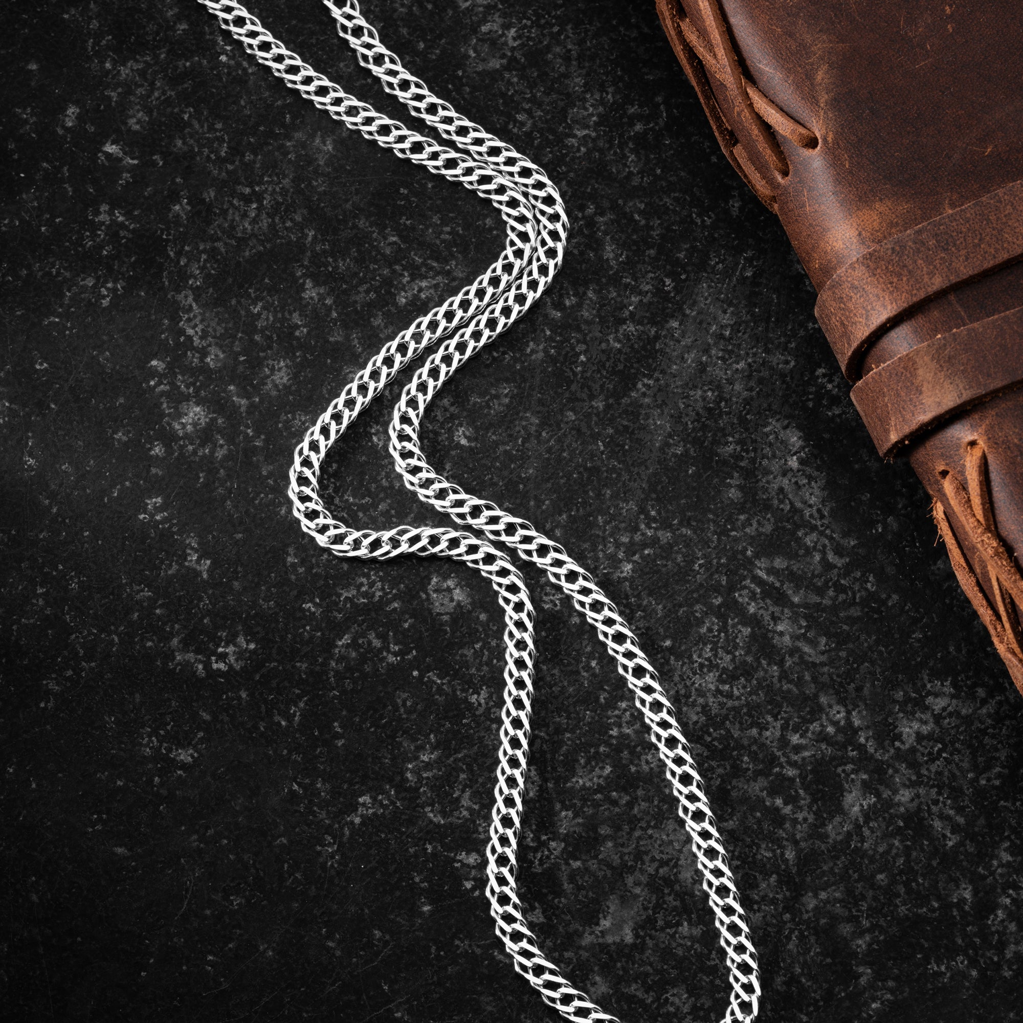 FLECHT HALSKETTE | 925 SILBER