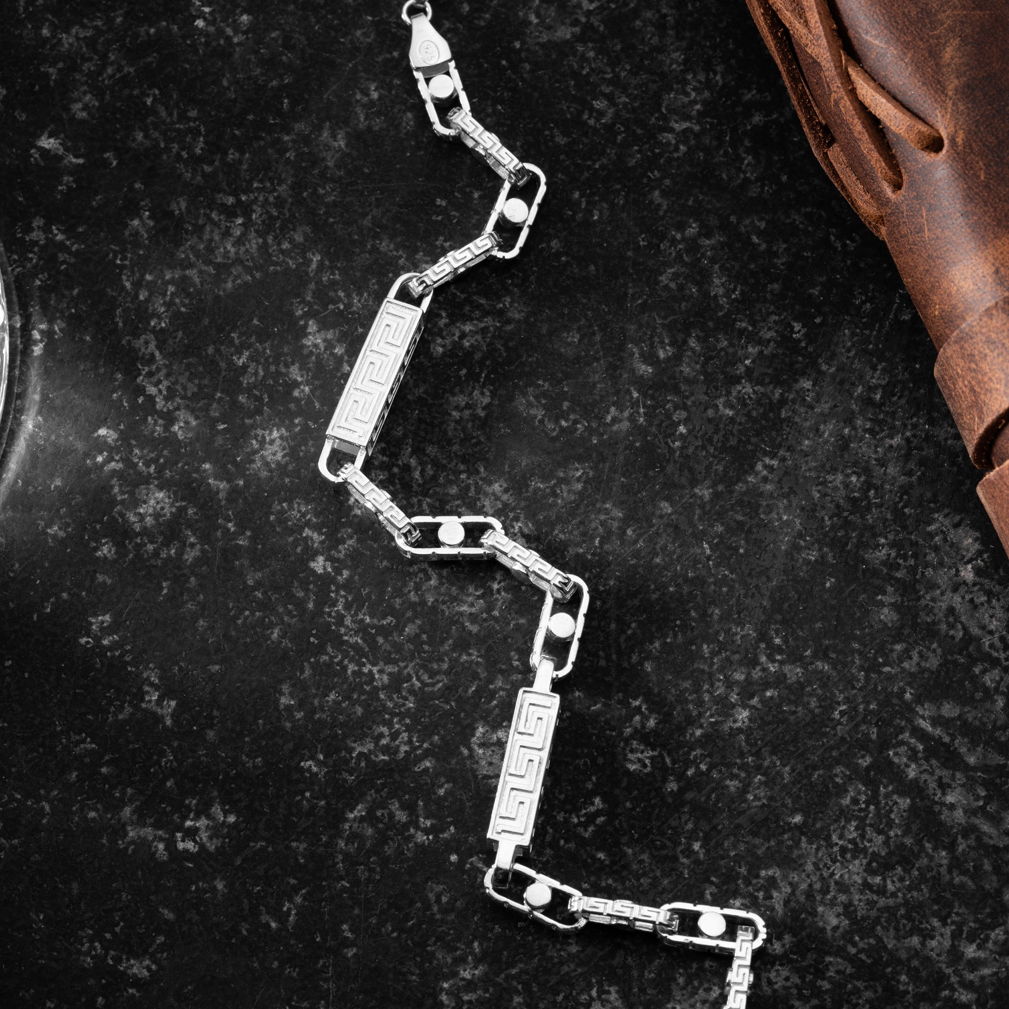 GREEK MONTE CARLO ARMBAND | 925 SILBER