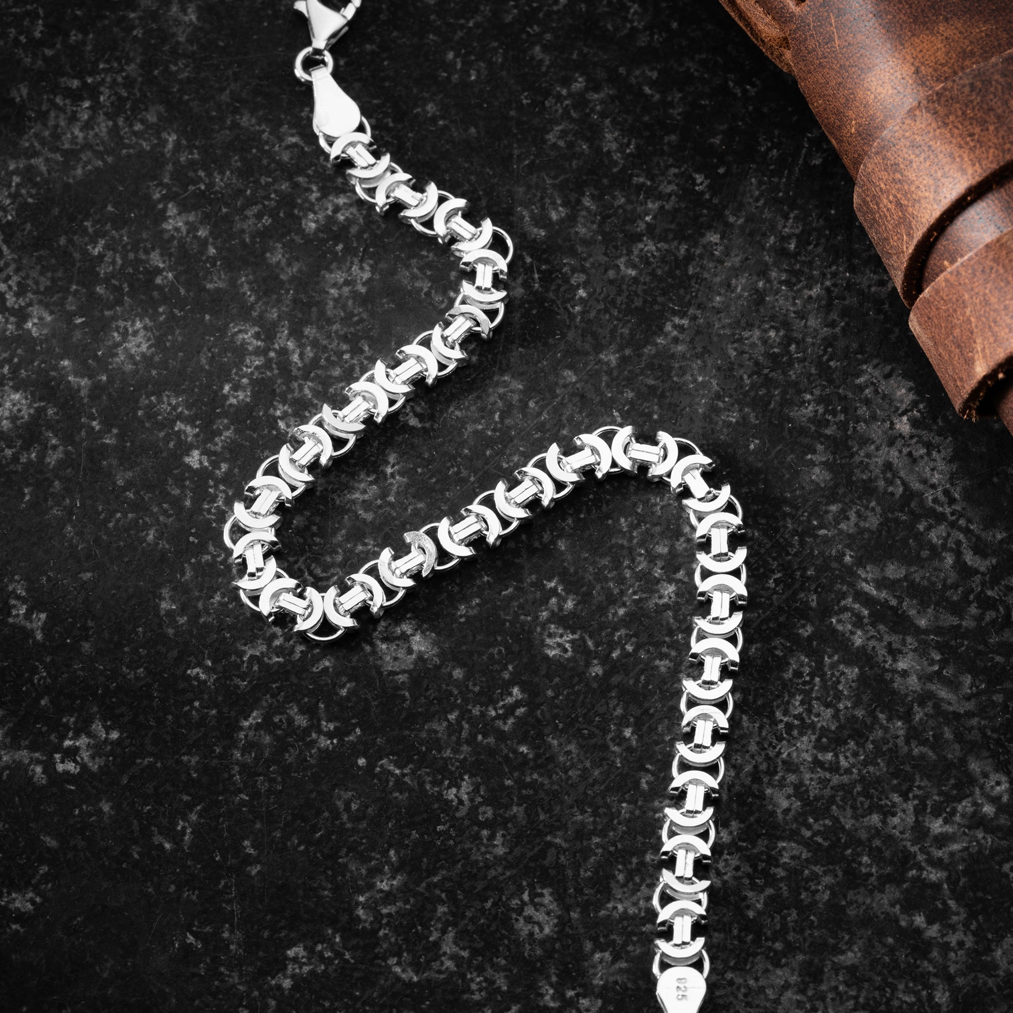 EURO KING ARMBAND | 925 SILBER