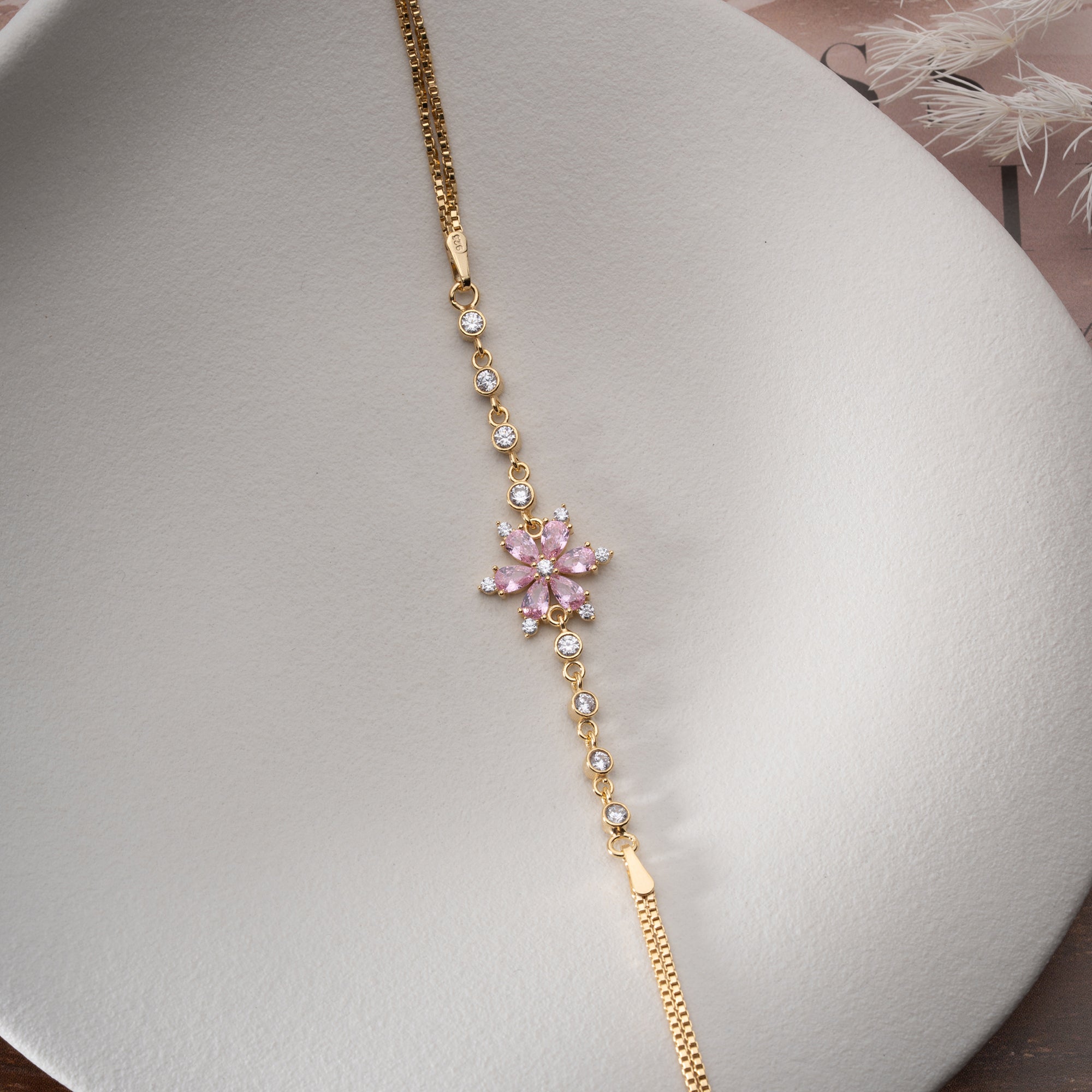 ROSENGLANZ ARMBAND | 925 SILBER