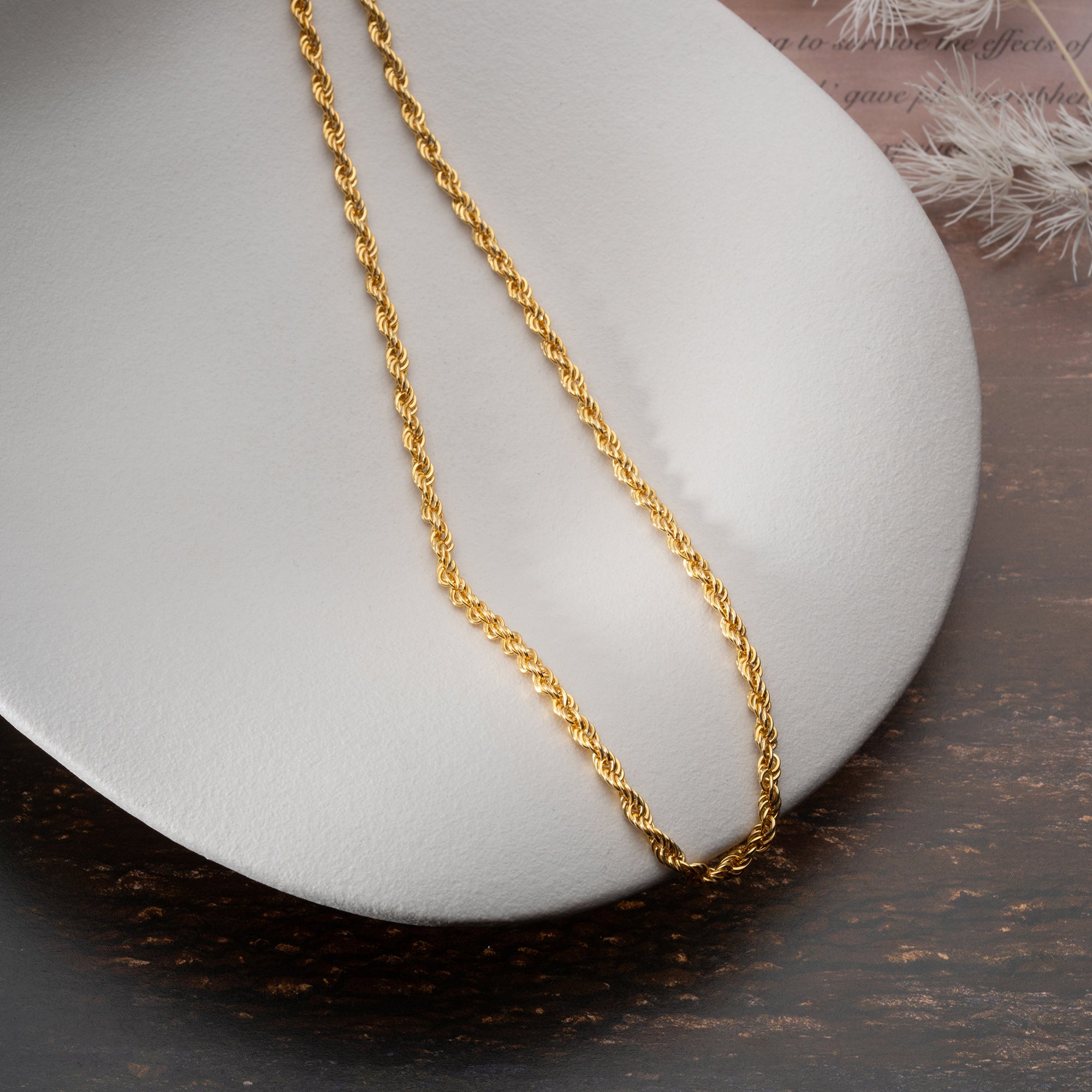 KORDEL HALSKETTE| 925 SILBER