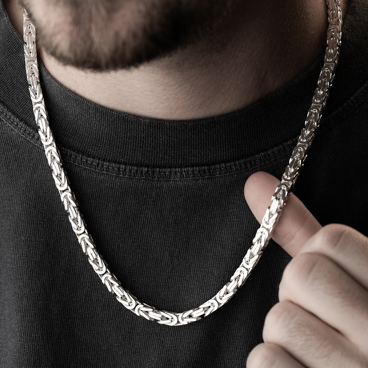 KÖNIGSKETTE 6 MM | 925 SILBER