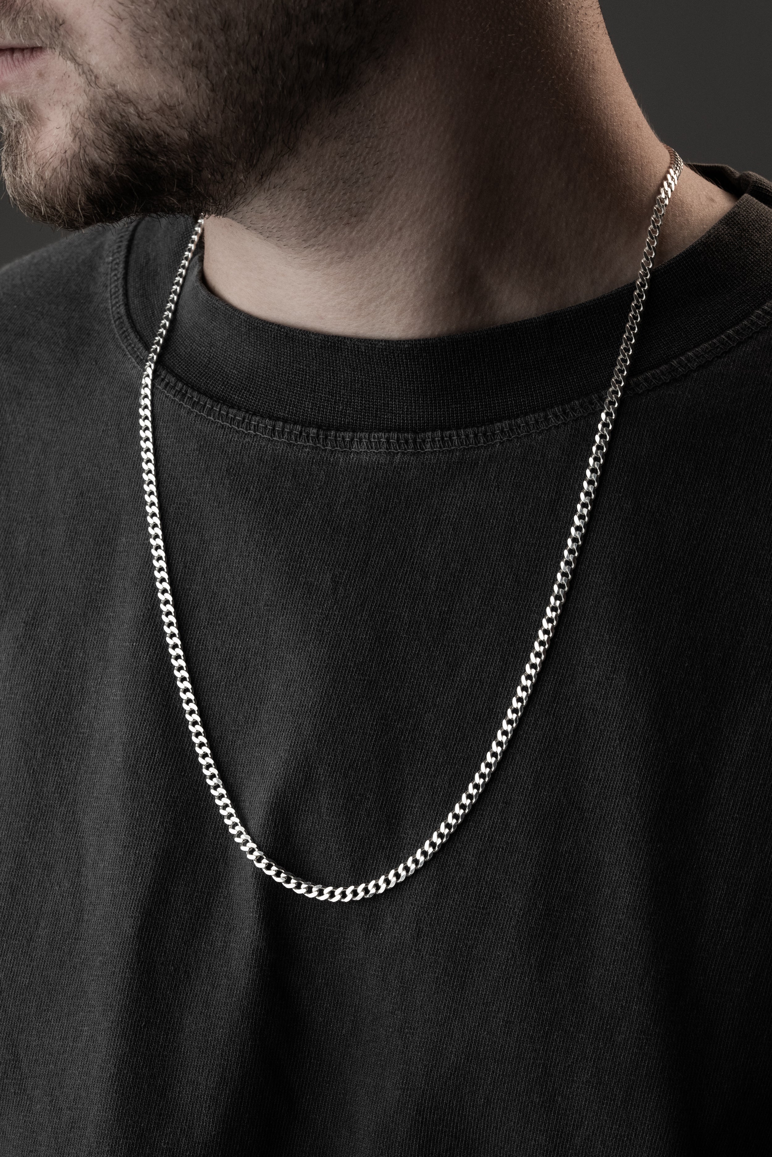 PANZER HALSKETTE 3 MM | 925 SILBER