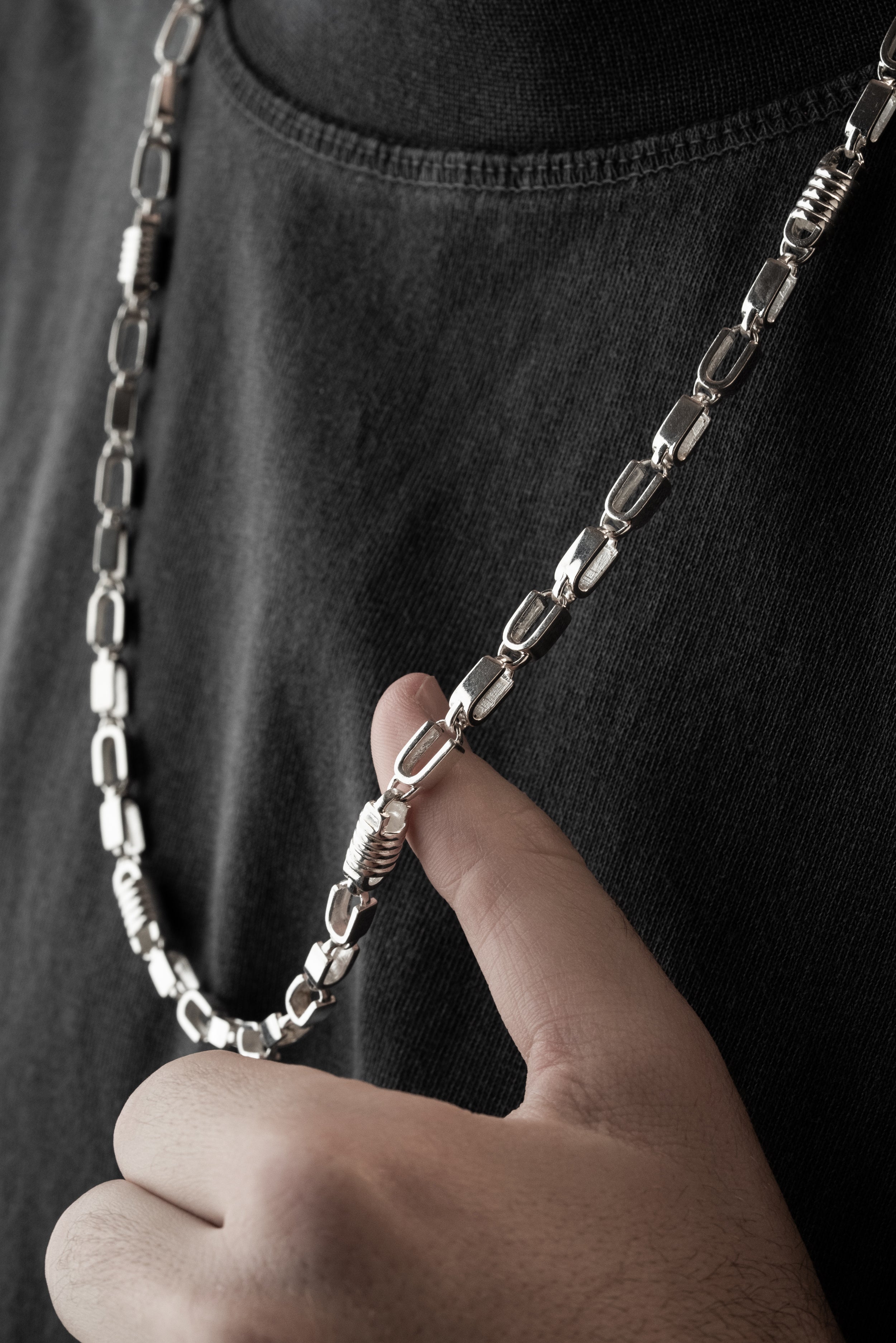 ZYLINDER HALSKETTE 5 MM | 925 SILBER