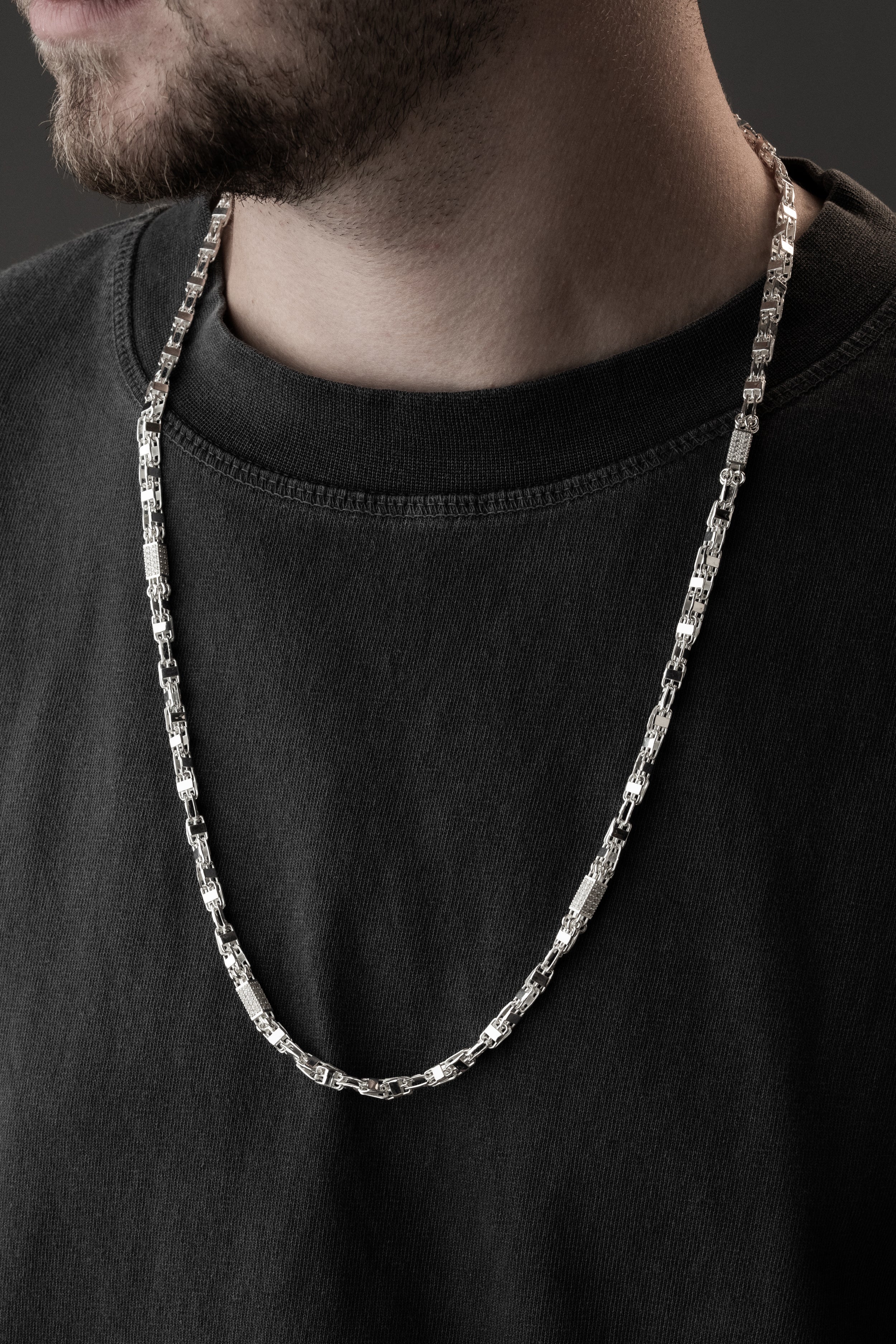 KÄFIGKETTE ICED OUT 4 MM | 925 SILBER