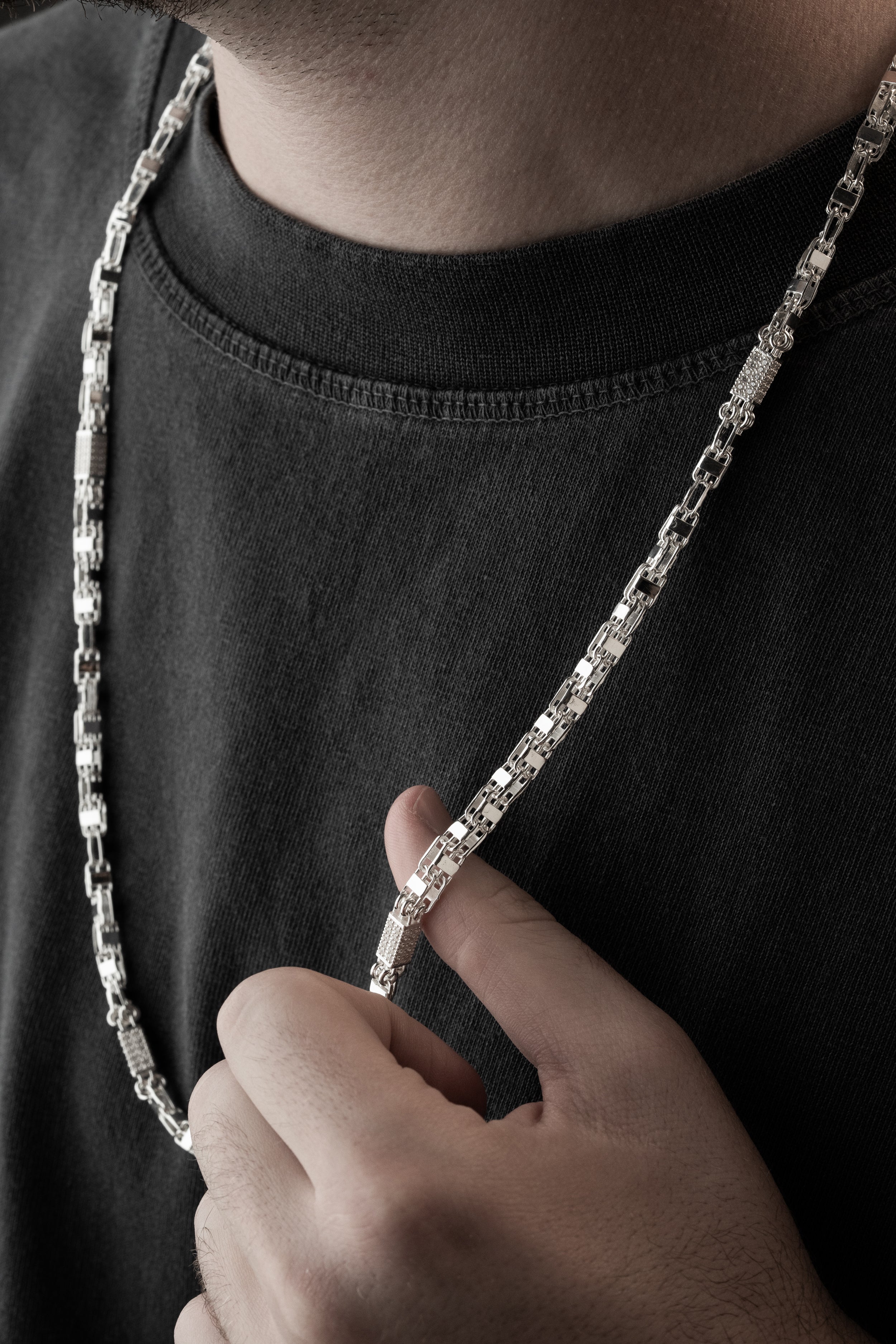 KÄFIGKETTE ICED OUT 4 MM | 925 SILBER