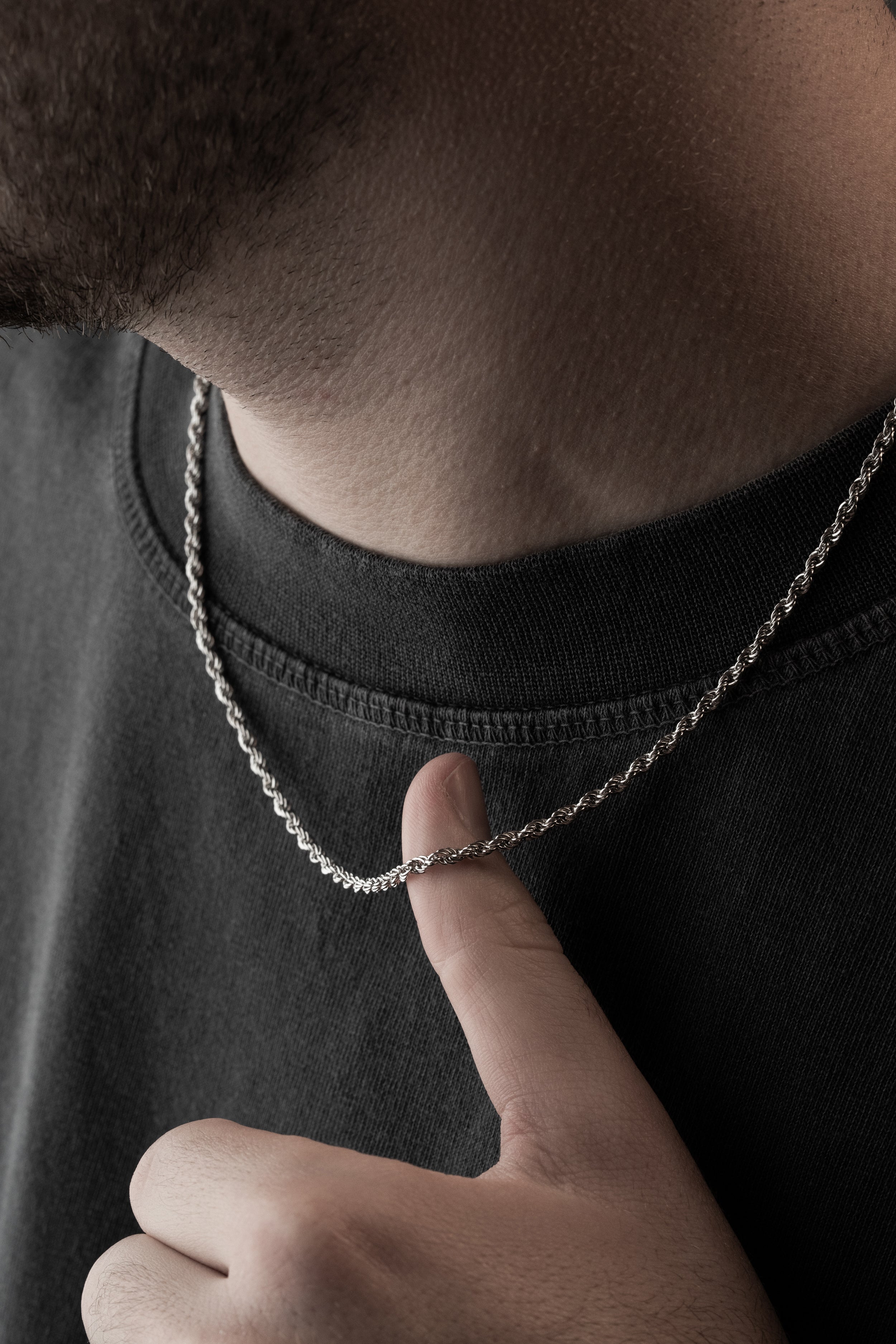 WIRBEL HALSKETTE 2 MM | 925 SILBER